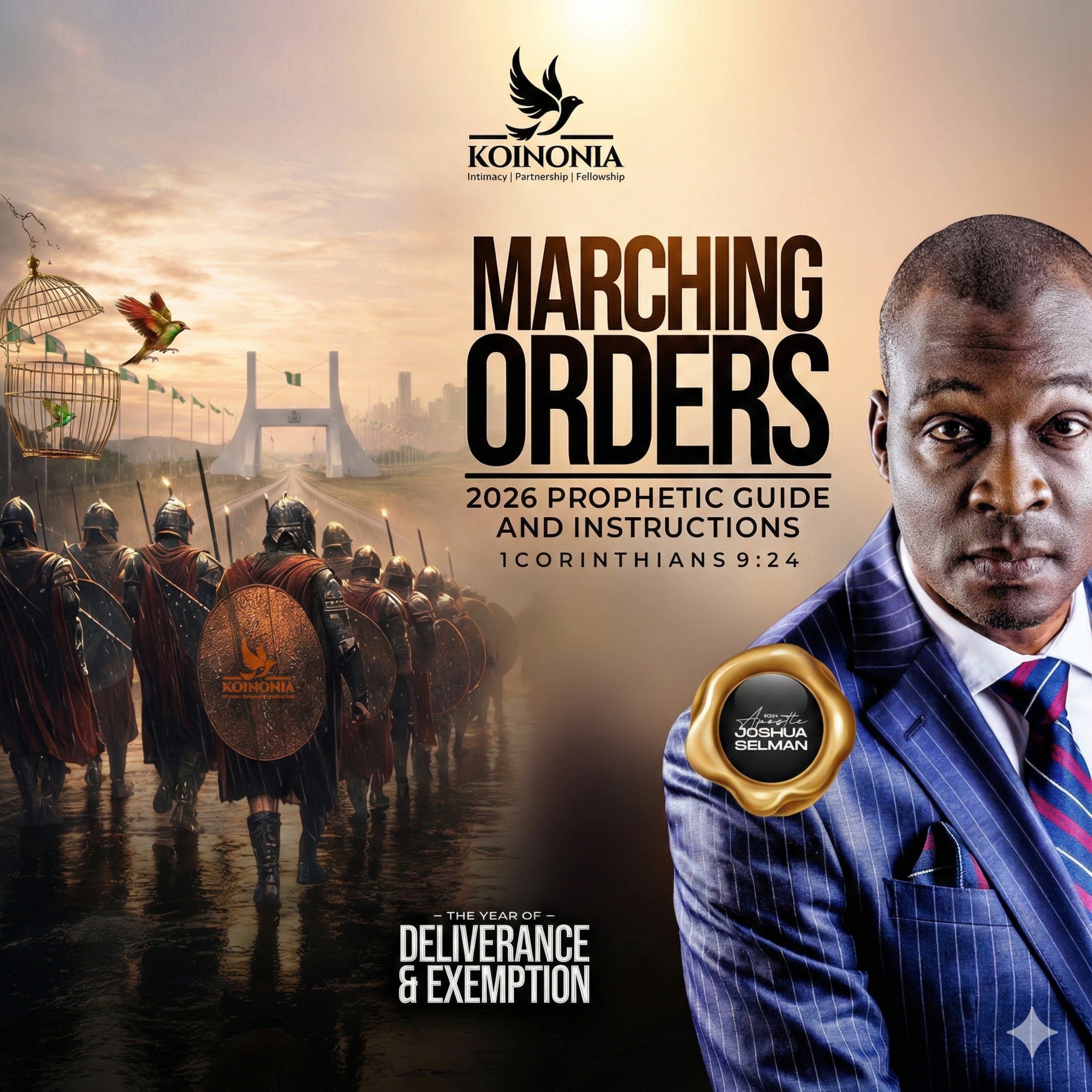 Prophetic Guide and Instructions for 2026 with Apostle Joshua Selman (Marching Orders) episode artwork