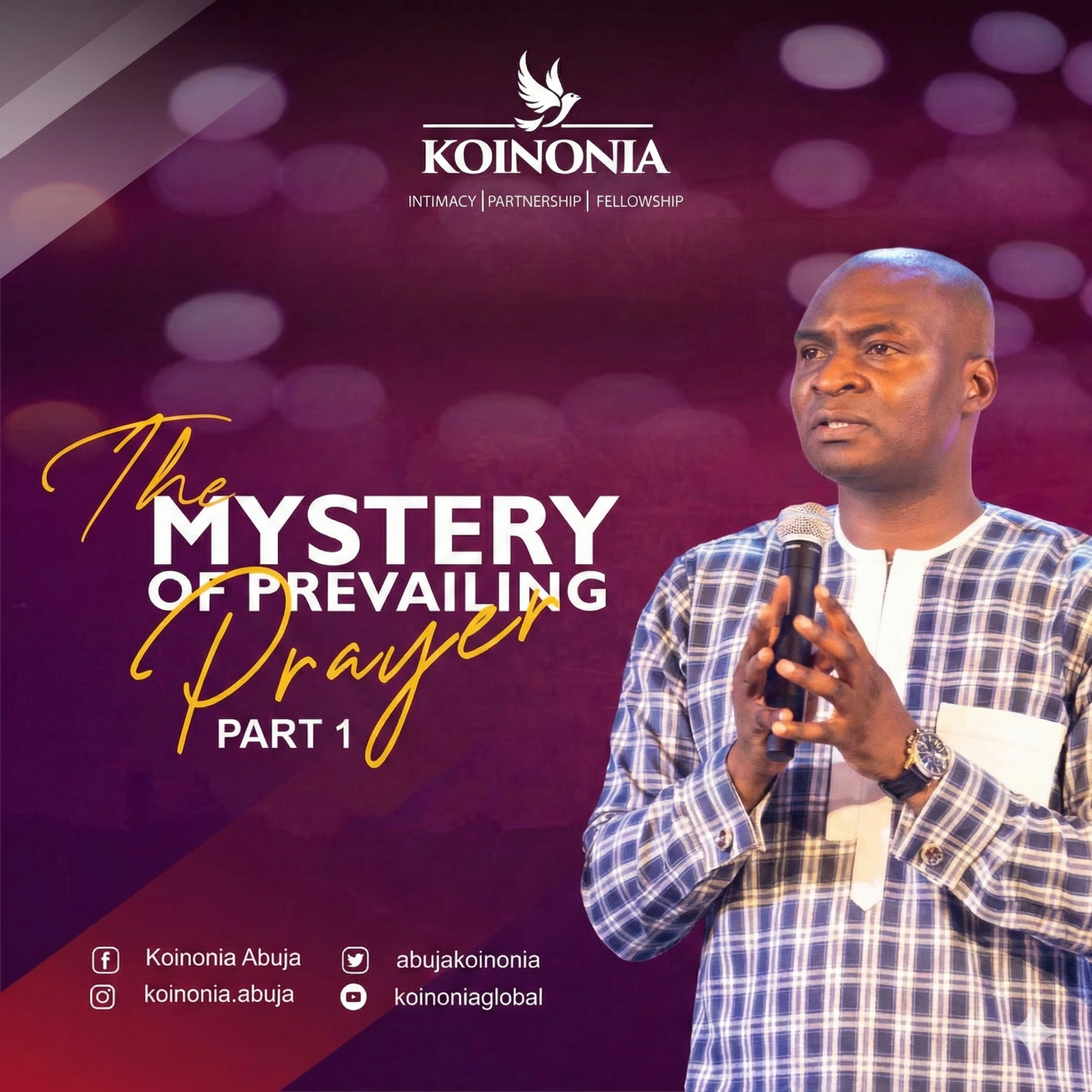 The Mystery of Prevailing Prayer by Apostle Joshua Selman (Koinonia Global) episode artwork