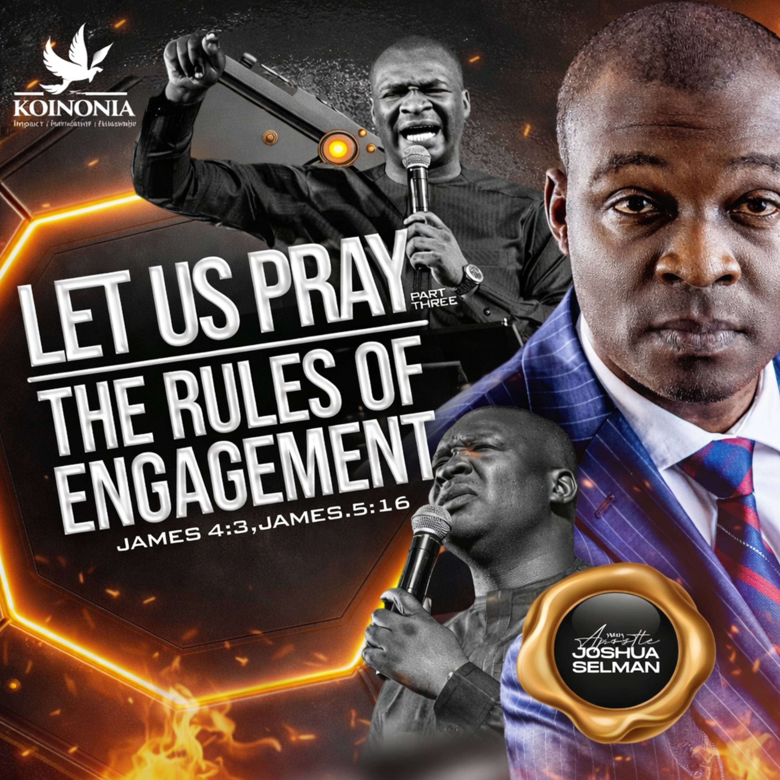 Let Us Pray – Part 3 (The Rules of Engagement) by Apostle Joshua Selman episode artwork