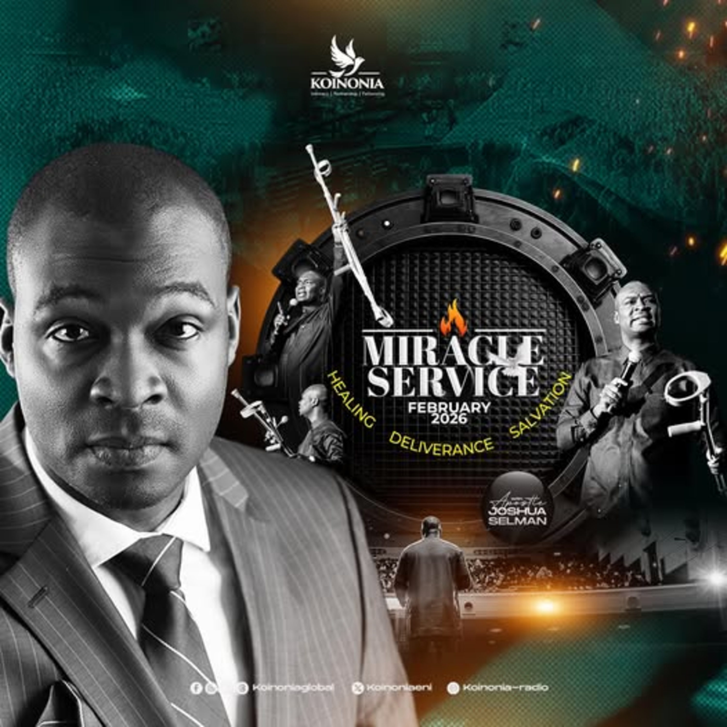 Apostle Joshua Selman live at Koinonia Miracle Service (February 2026) episode artwork