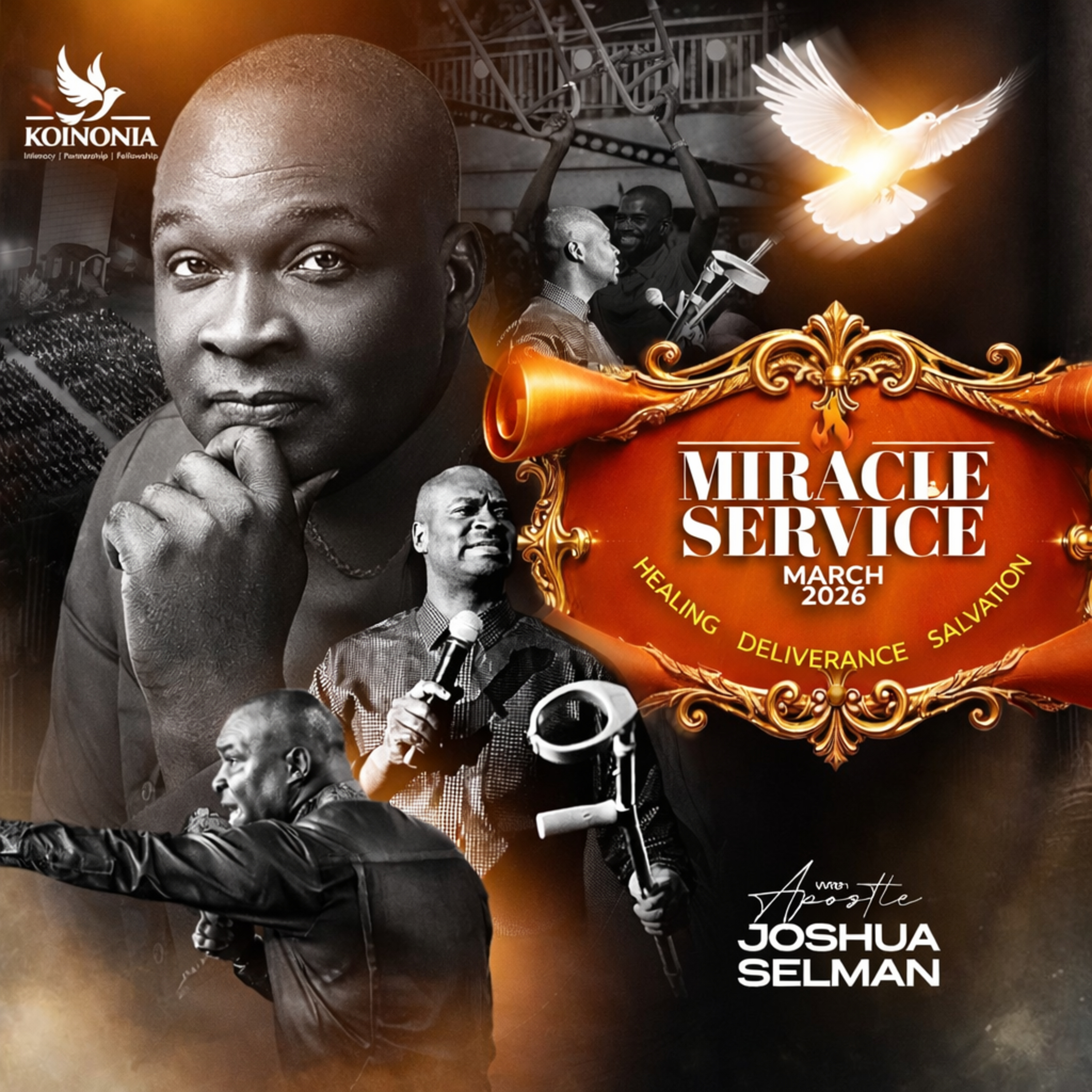 Miracle Service with Apostle Joshua Selman (March 2026, Koinonia Global) episode artwork