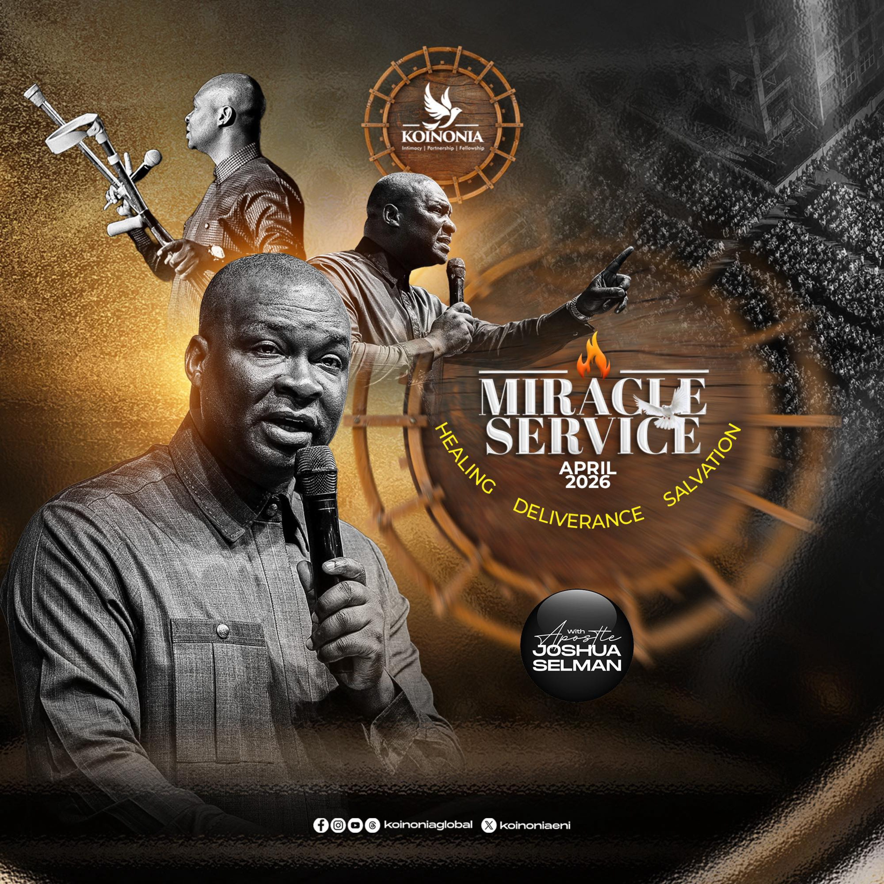 APRIL 2026 MIRACLE SERVICE WITH APOSTLE JOSHUA SELMAN episode artwork
