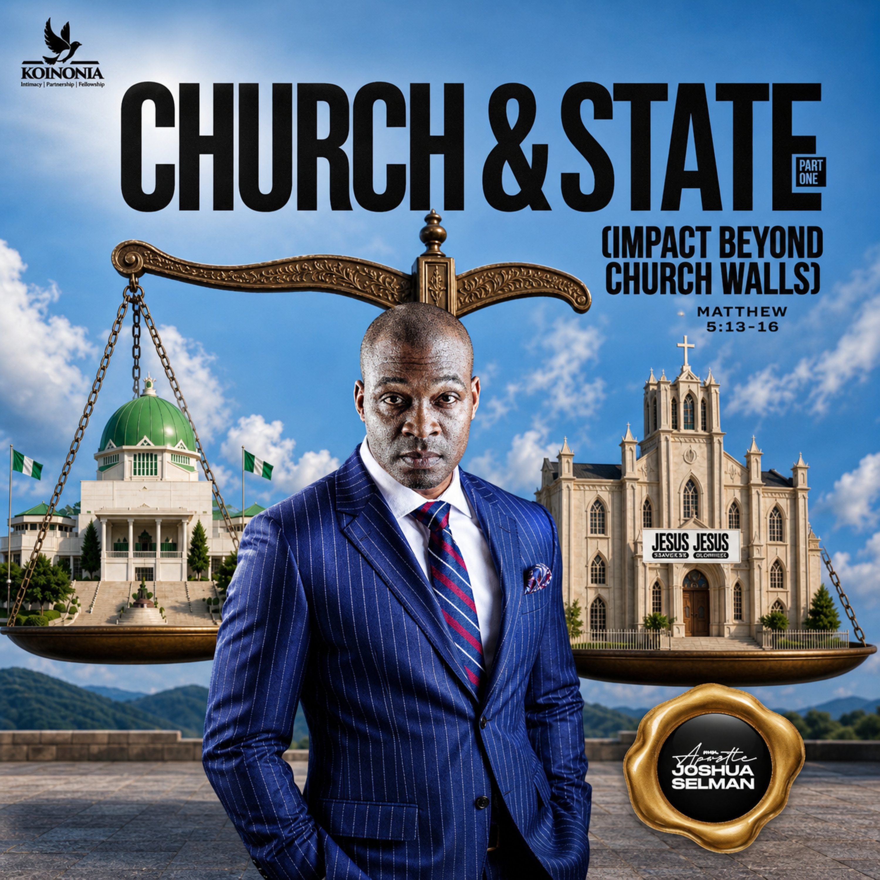 Church and State Part 1: Impact Beyond Church Walls by Apostle Joshua Selman episode artwork
