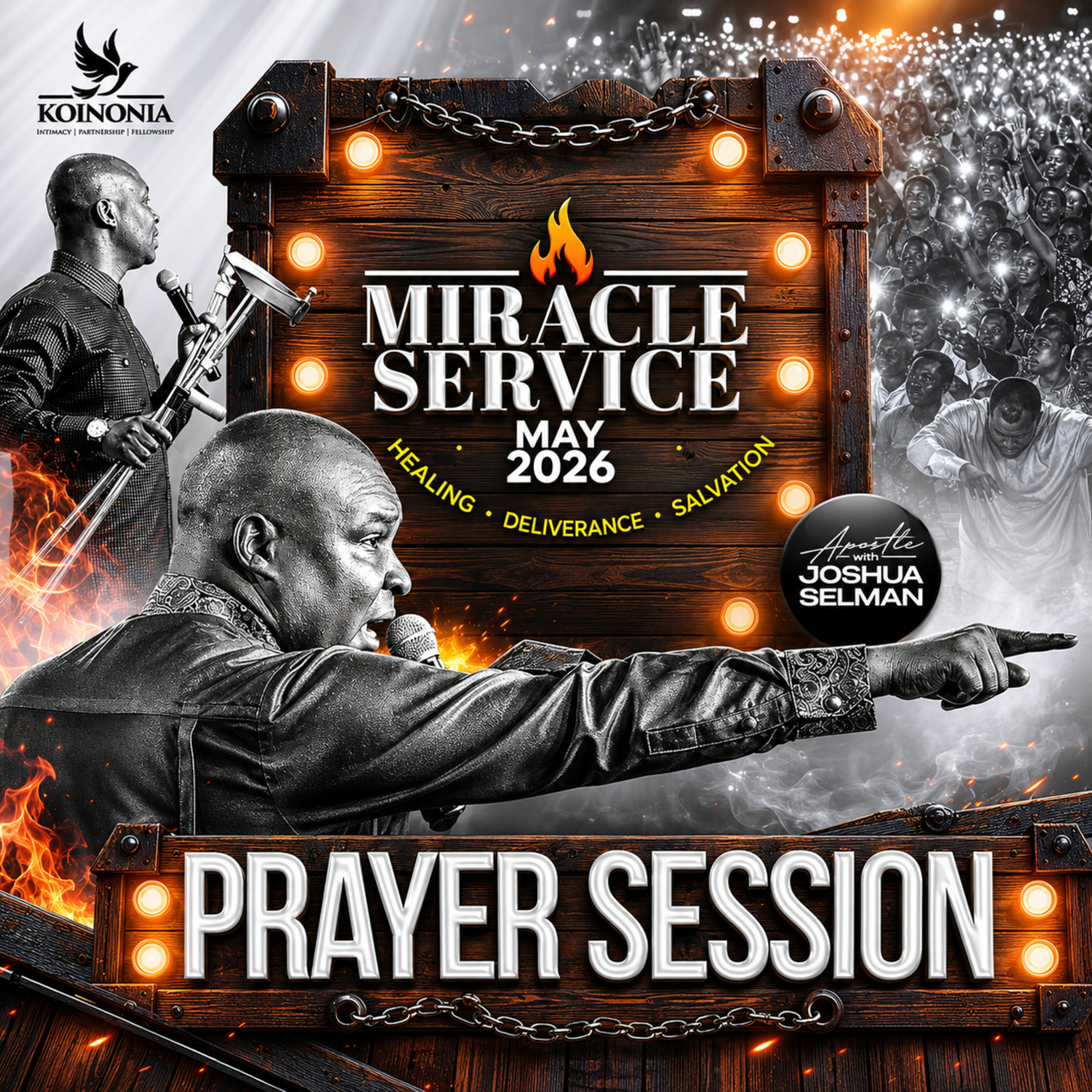 PRAYER SESSION WITH APOSTLE JOSHUA SELMAN (MAY 2026 MIRACLE SERVICE) episode artwork