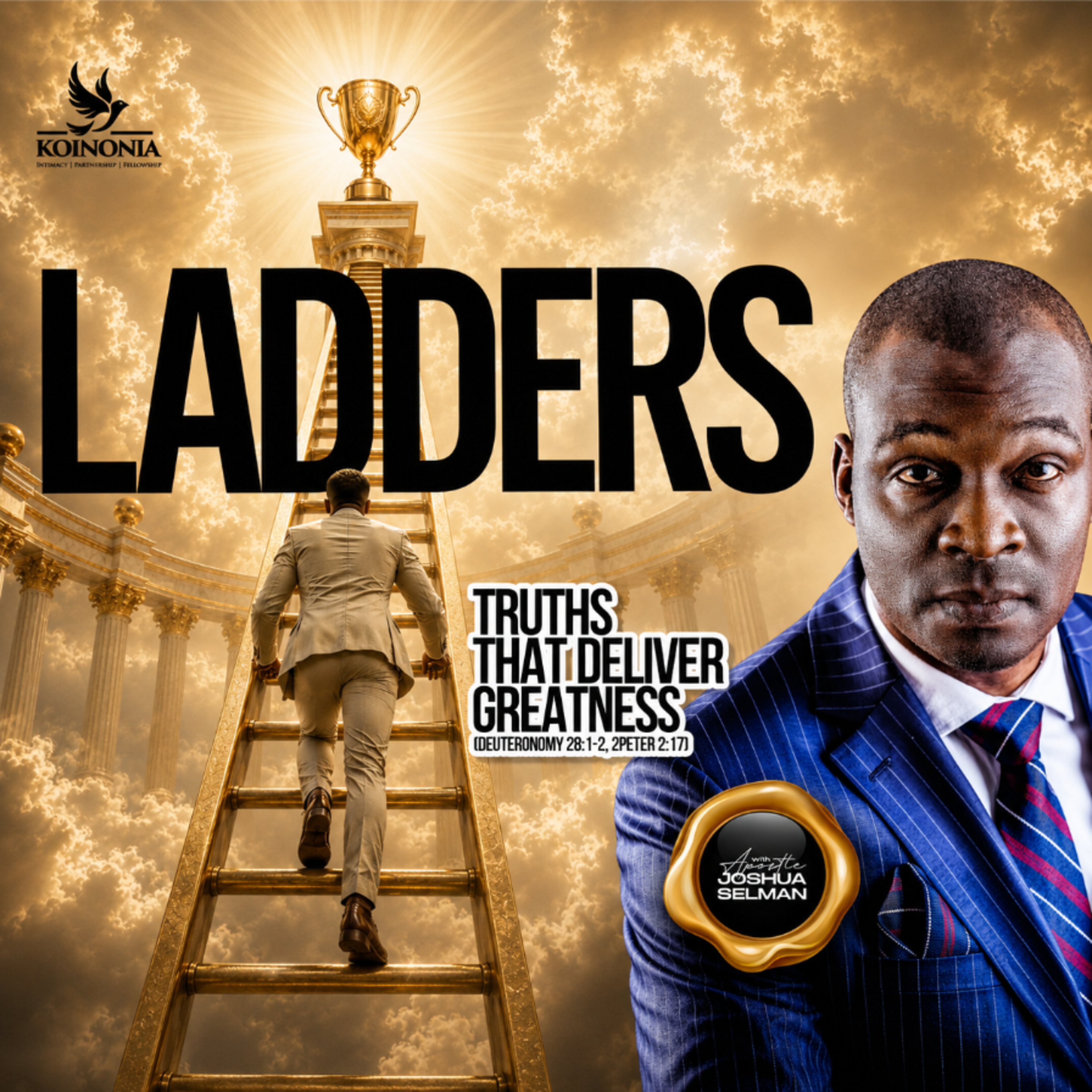 Ladders (Truths that Deliver Greatness) with Apostle Joshua Selman (Special Koinonia Service) episode artwork