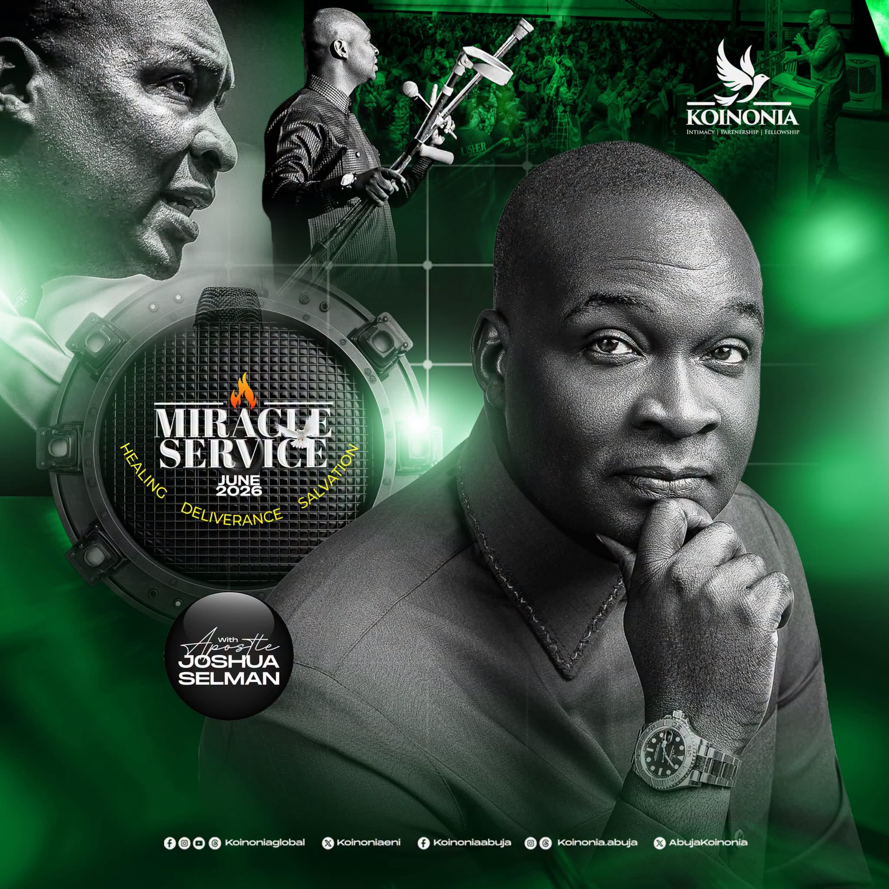  June 2026 Miracle Service with Apostle Joshua Selman (Koinonia Global) episode artwork