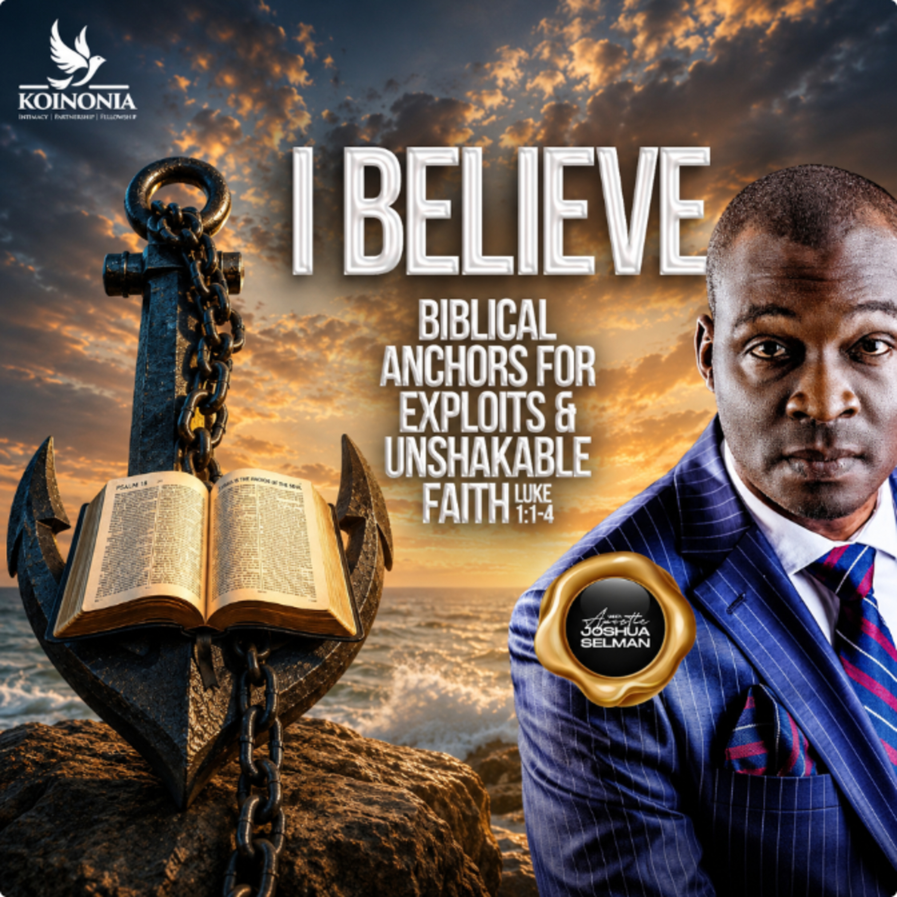 I BELIEVE (10 Biblical Anchors for Exploits & Unshakable Faith by Apostle Joshua Selman) Koinonia Global