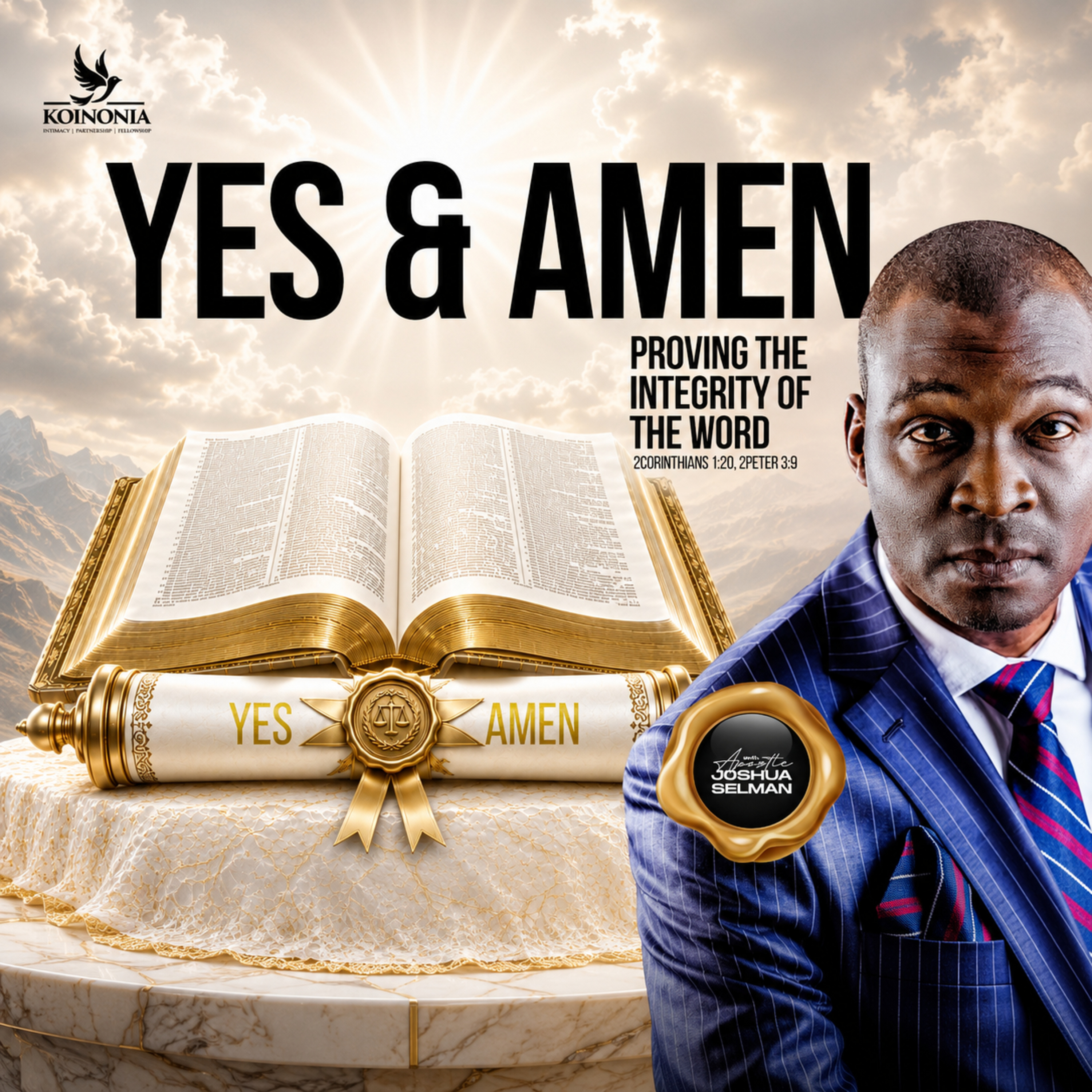 Yes and Amen: Proving the Integrity of the Word | Apostle Joshua Selman episode artwork