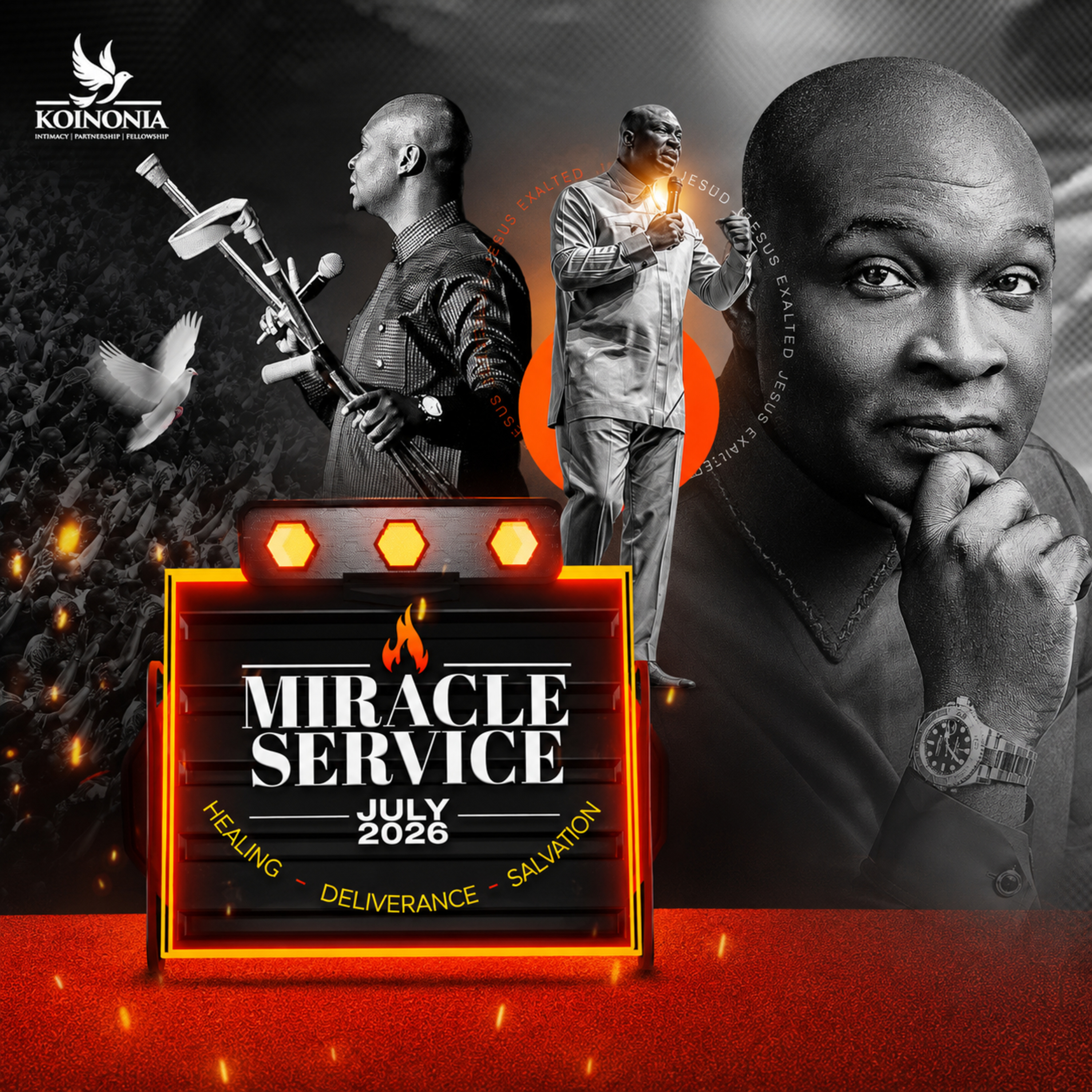 July 2026 Miracle Service with Apostle Joshua Selman (Koinonia Global) 26.07.2026 episode artwork