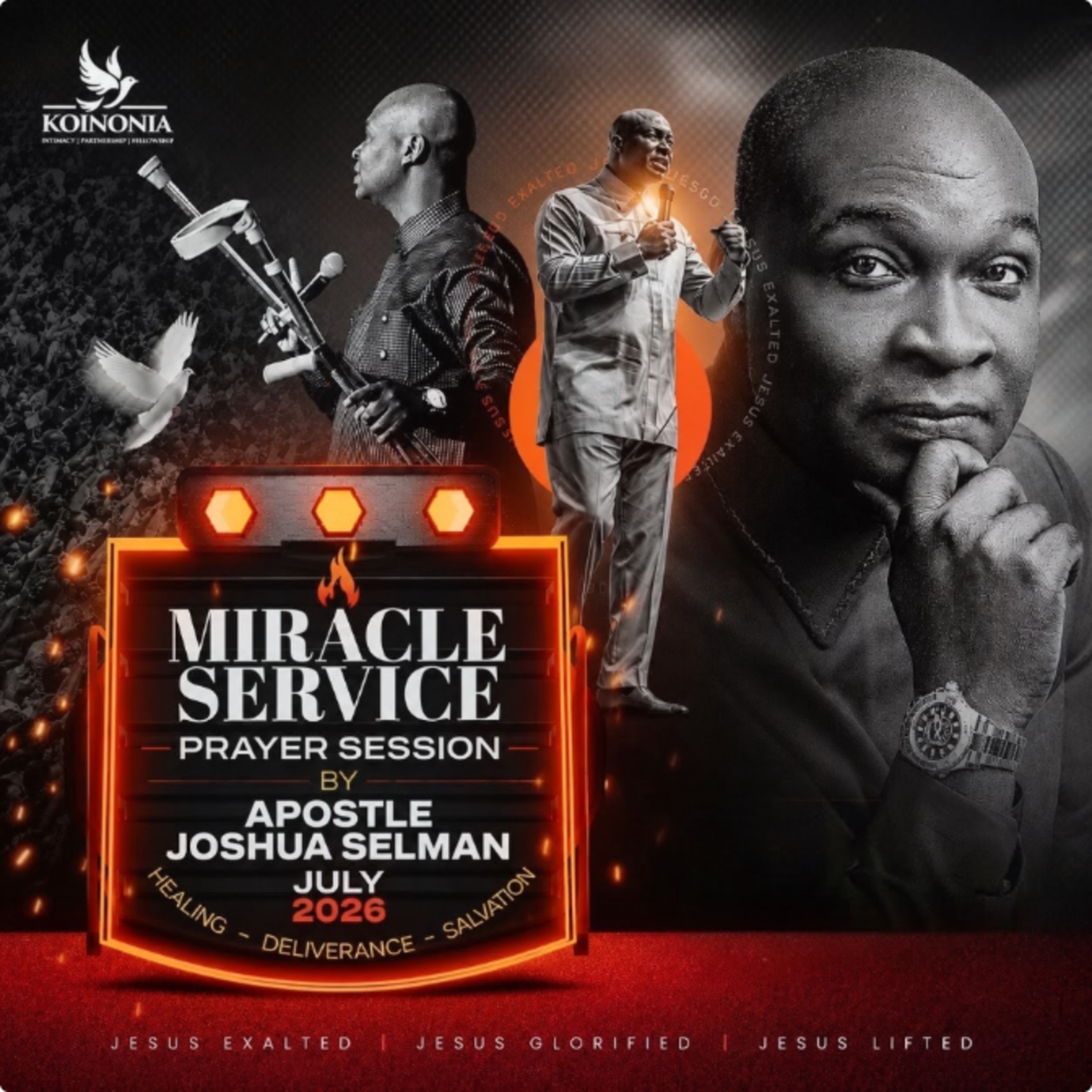 Prayer Session by Apostle Joshua Selman (July 2026 Miracle Service} | 26.07.2026 episode artwork