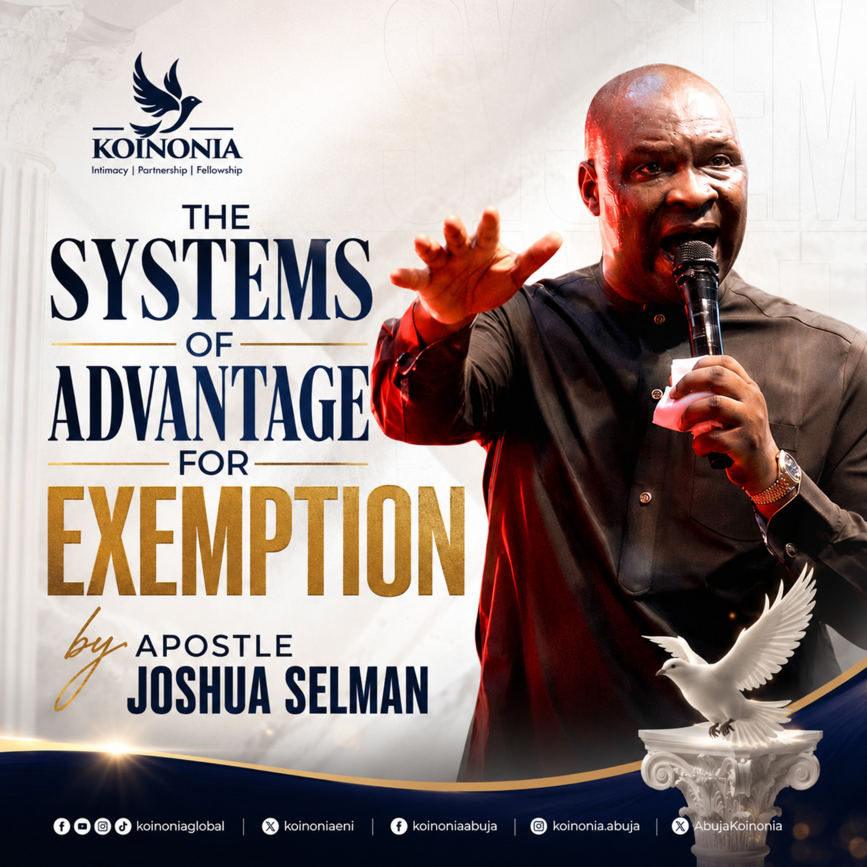 The Systems of Advantage for Exemption by Apostle Joshua Selman | Peniel 2026 Day 3 Evening Session episode artwork