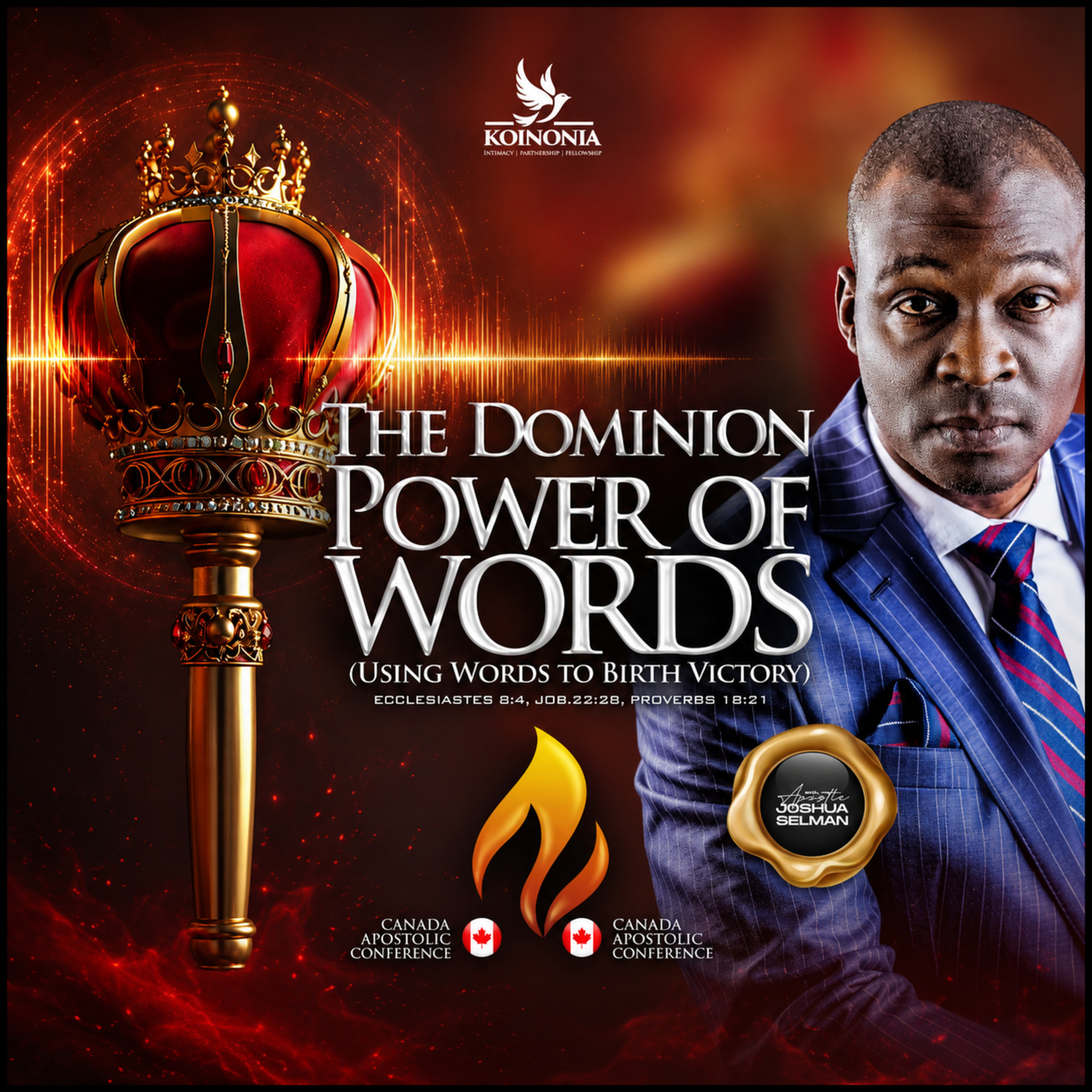The Dominion Power of Words (Using Words to Birth Victory) by Apostle Joshua Selman episode artwork