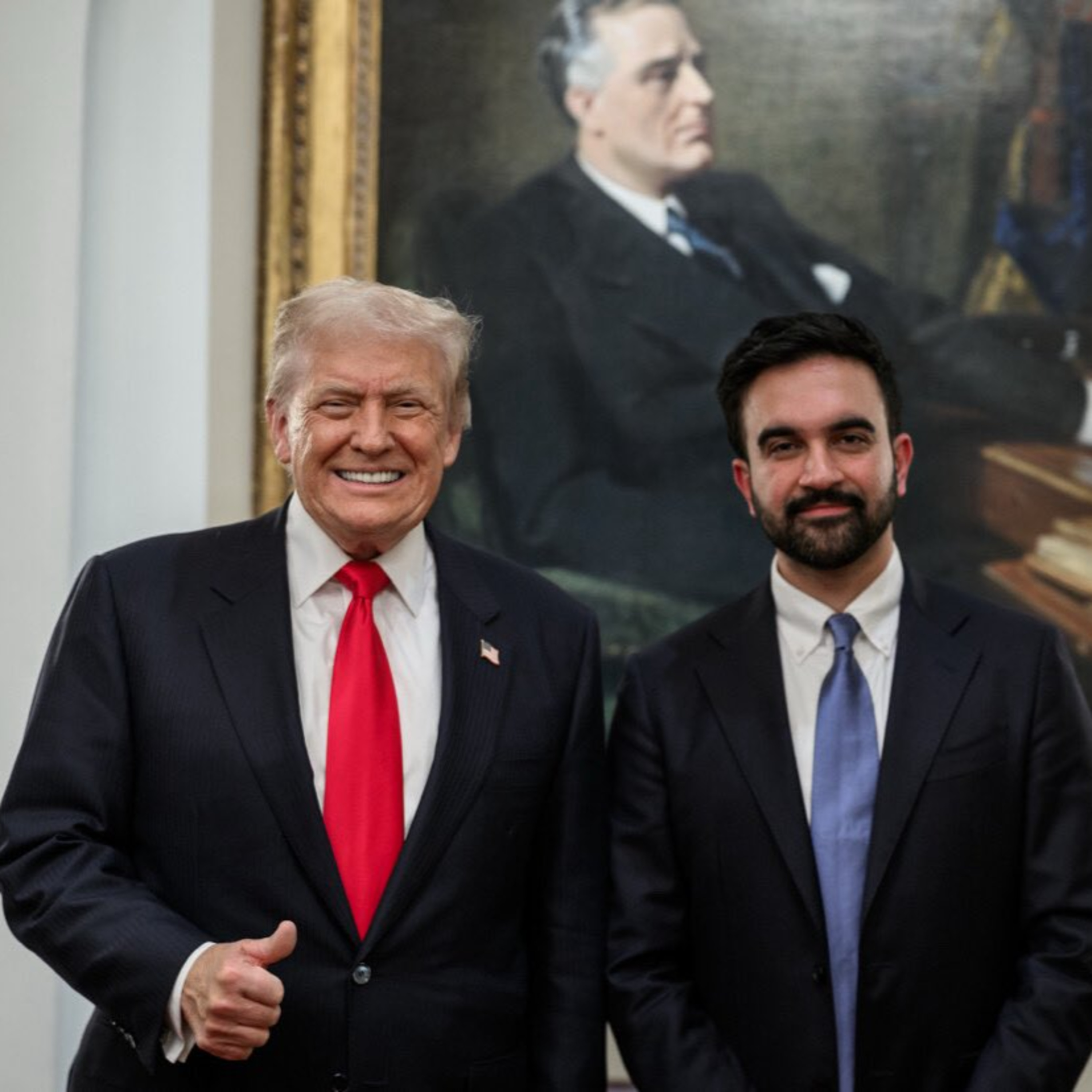 Trump and Zohran are BFFs and MTG Resigns episode artwork