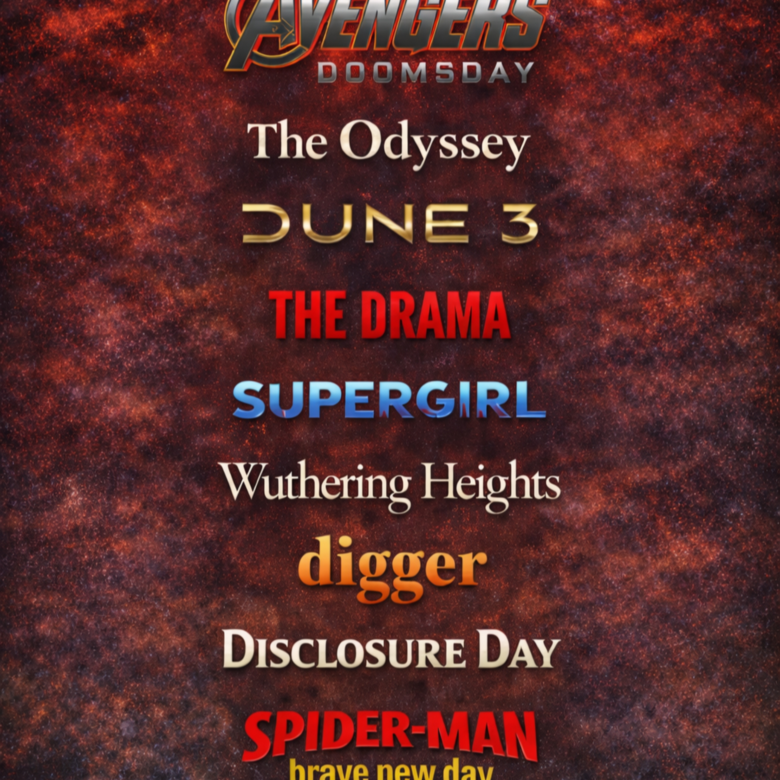 10 Movies to be most excited for in 2026 episode artwork