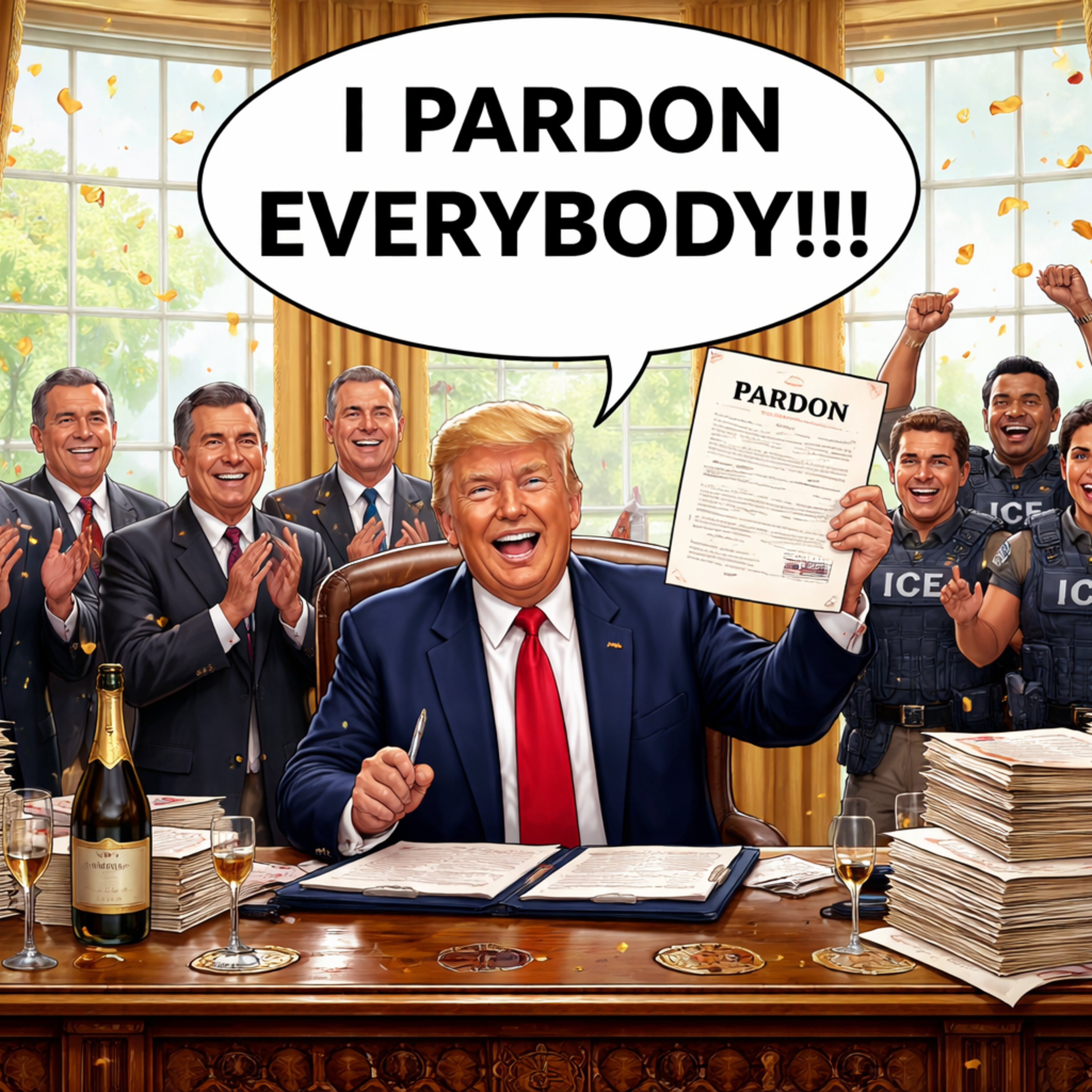 Trump will Pardon Everyone Just Accept It episode artwork