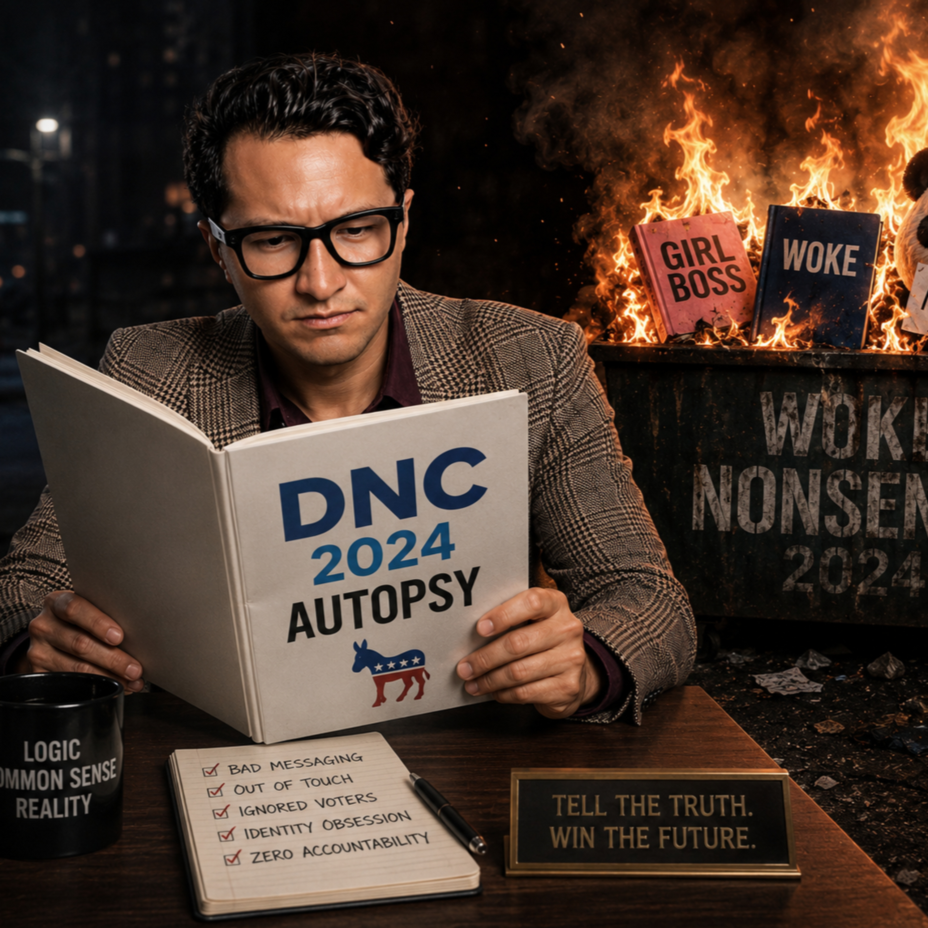 The DNC 2024 Autopsy is kind of here episode artwork