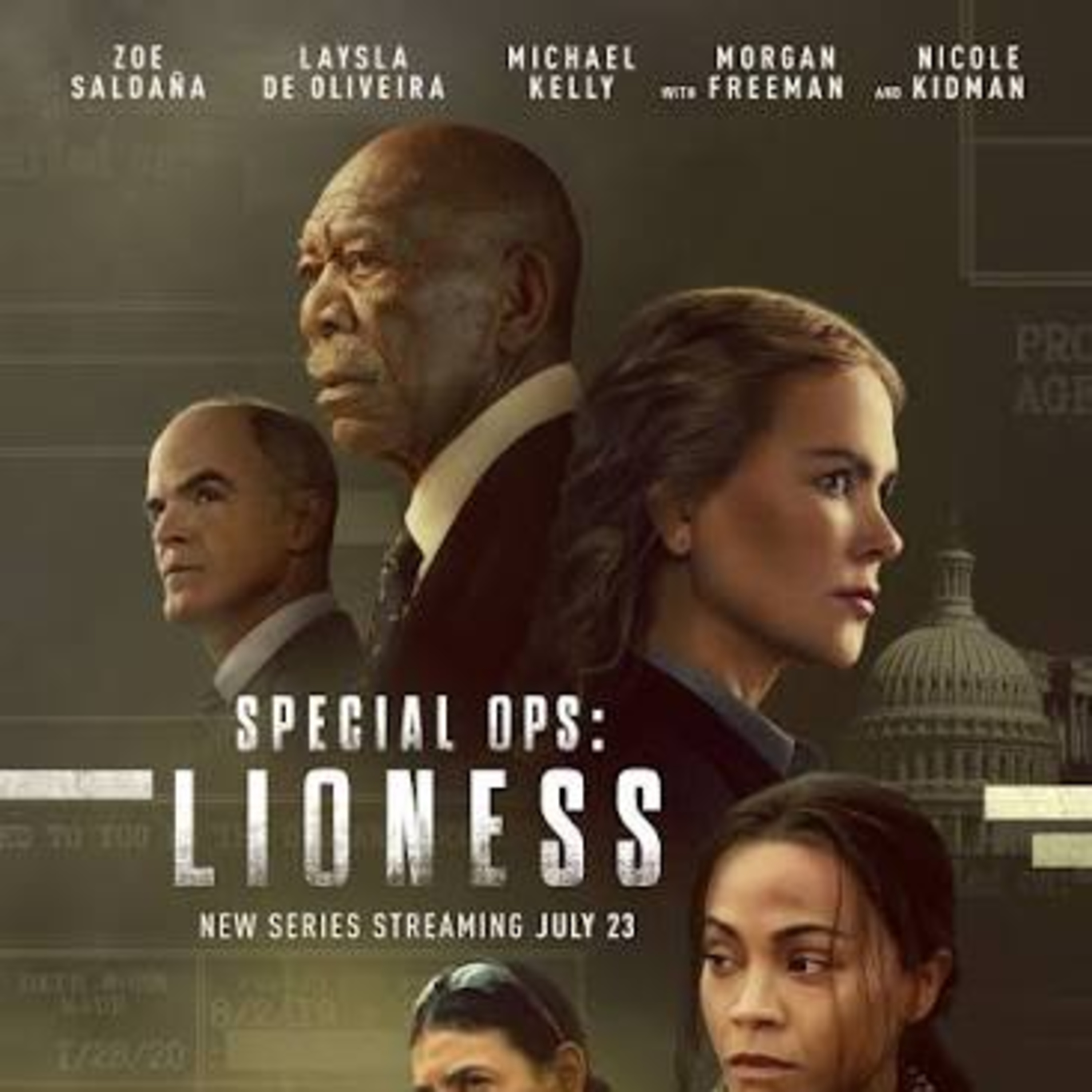 Lioness Season 3 Episode 2: Morgan Freeman RETURNS  episode artwork