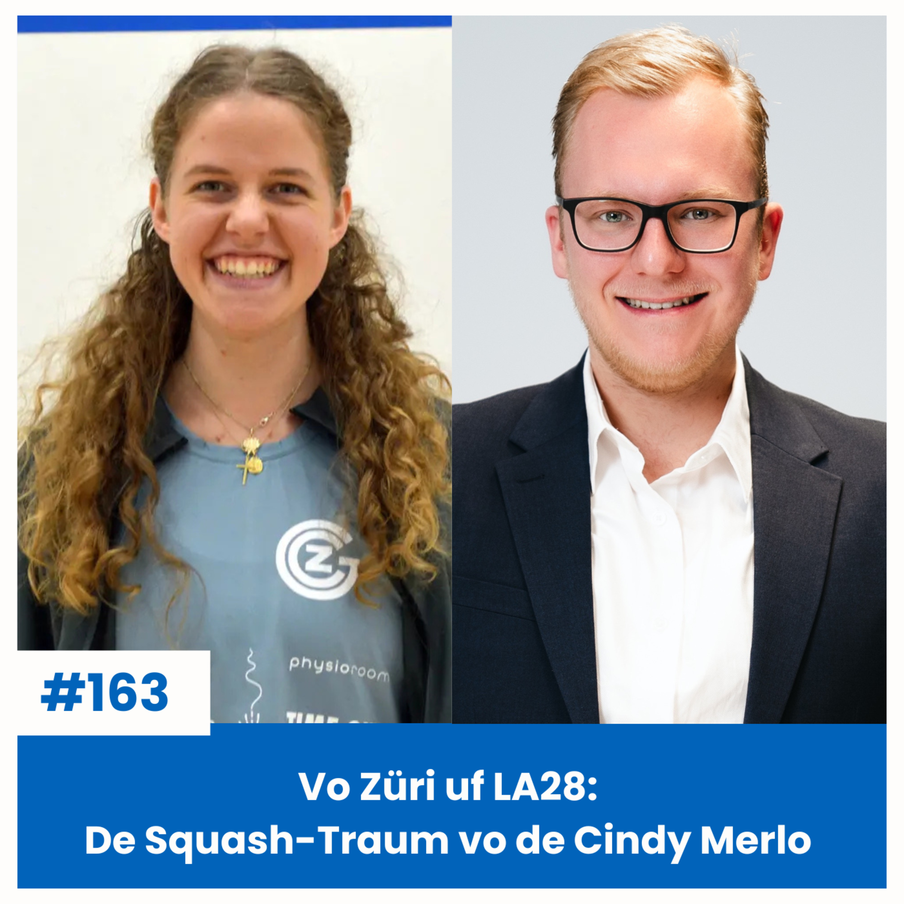 Vo Züri uf LA28 – De Squash-Traum vo de Cindy Merlo | Sächsfoif #163