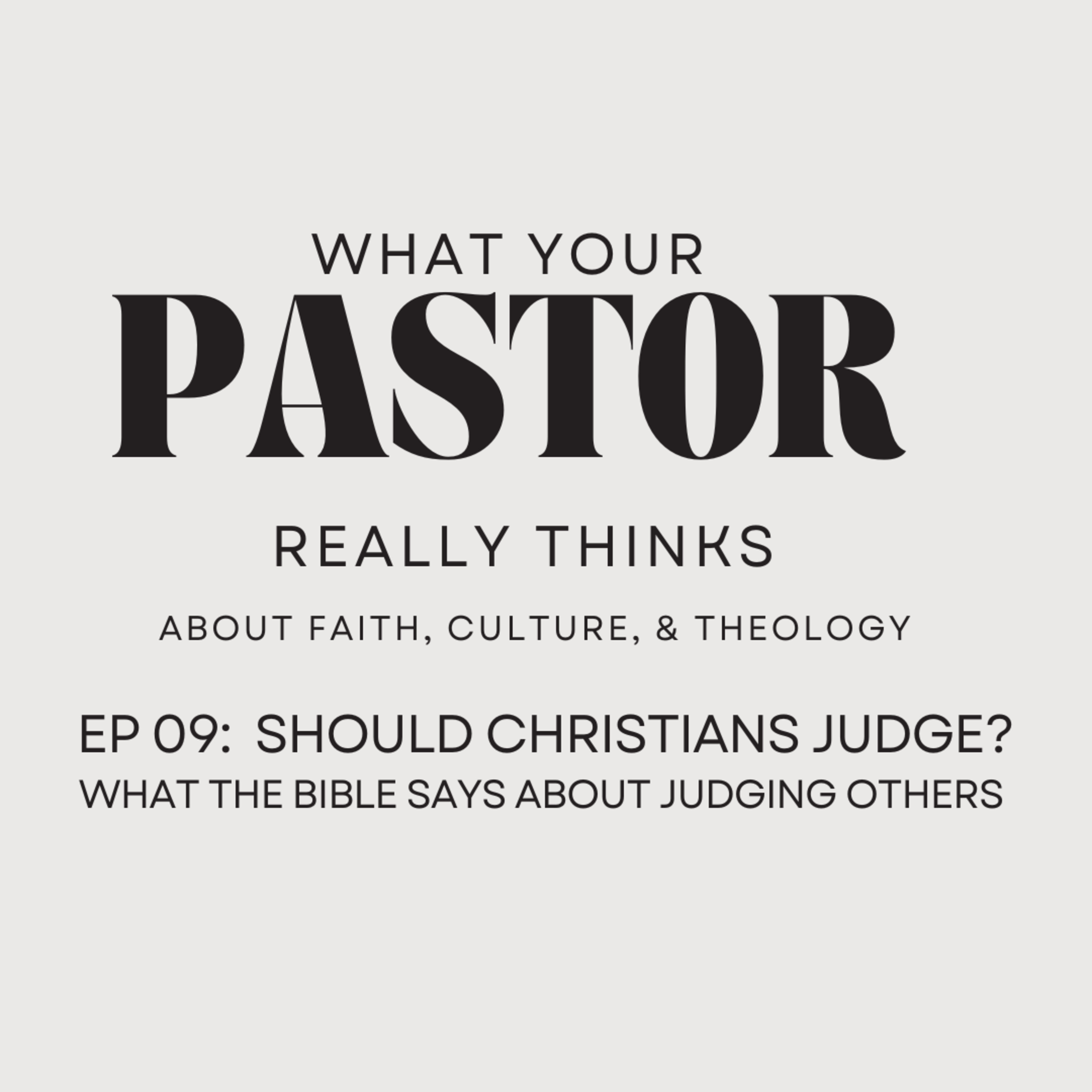 What Your Pastor Really Thinks