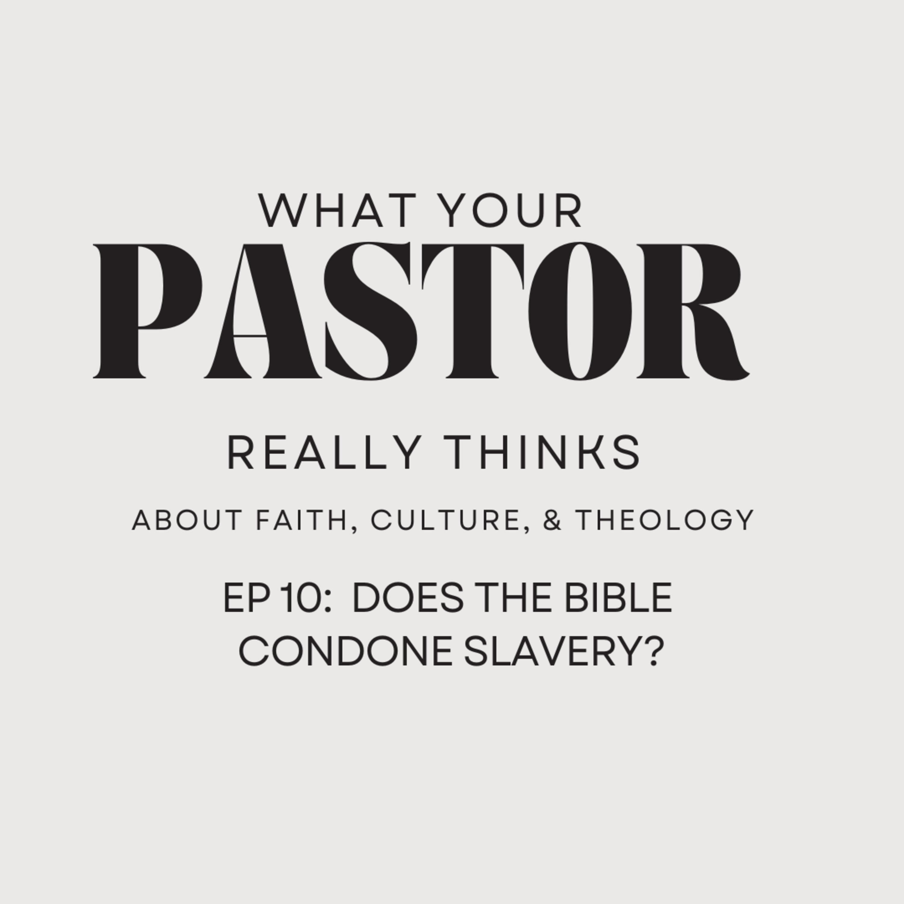What Your Pastor Really Thinks