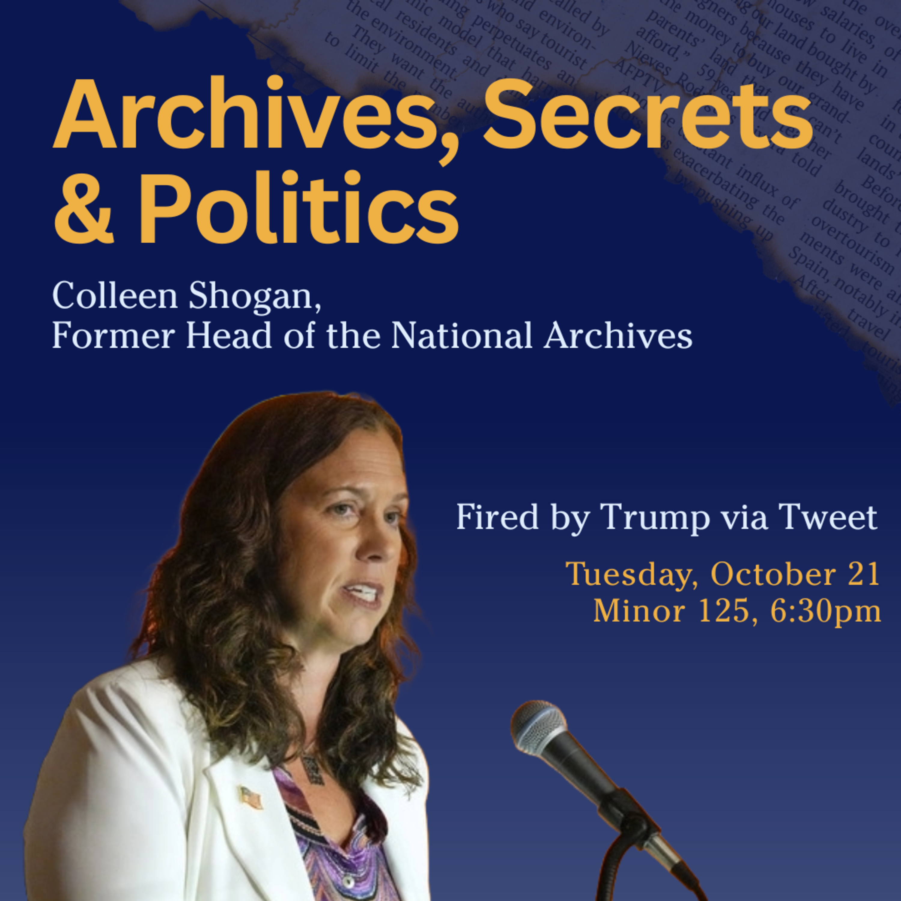 Former Archivist of the United States: Colleen Shogan