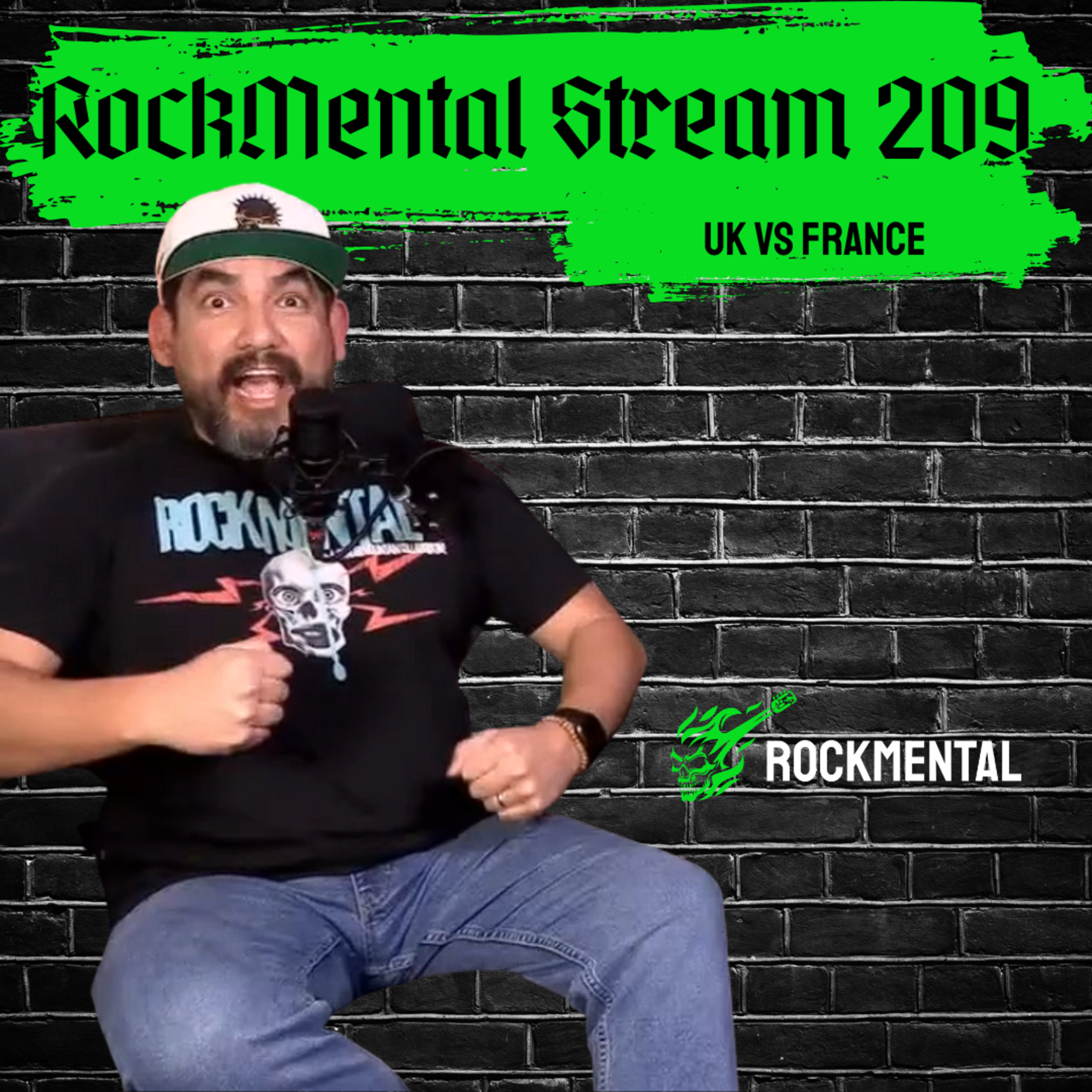 UK vs France: Battle of the Scenes & New Rock Discoveries; FEATURING Hang Linton, Entropy, Dynamite Shakers & Ghost Anthem | RockMental 209 episode artwork