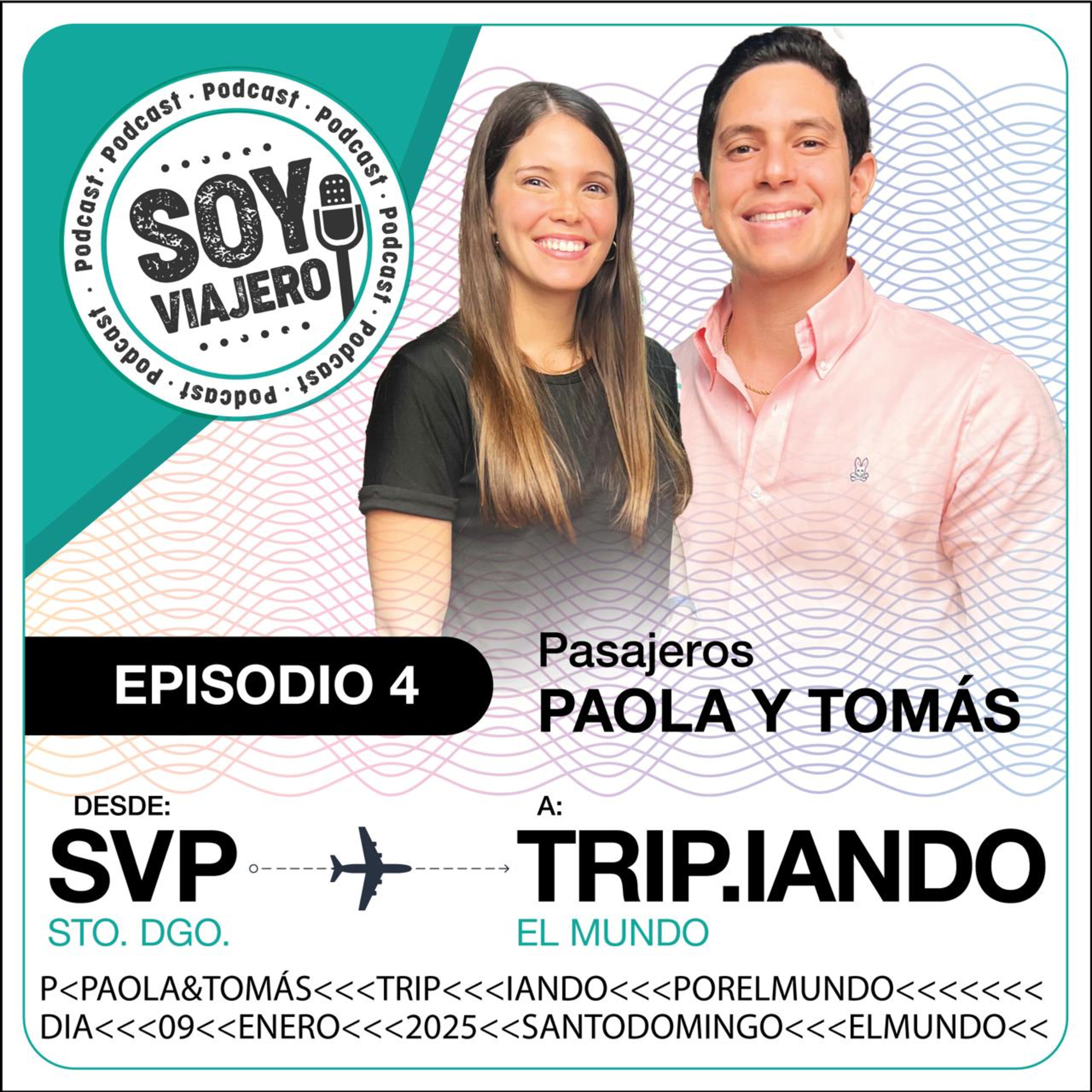 T1. Ep.04: Pareja Viajera: desde Dominicana, a Centroamérica, hasta Marruecos episode artwork