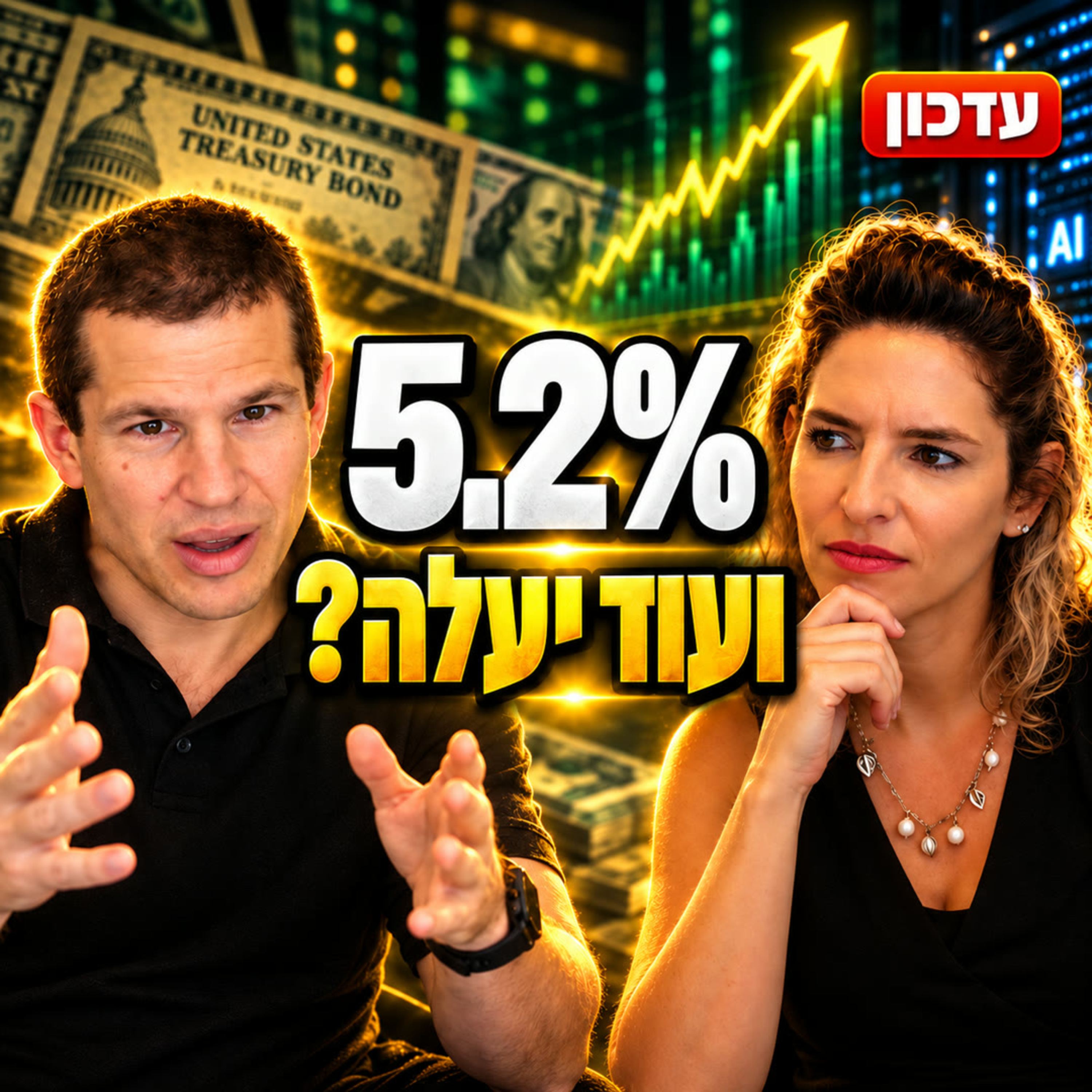 תשואות האג"ח בשיא. מה הקשר לבינה מלאכותית? גת מגידו בפרק 89 בפודקאסט של חתול פיננסי