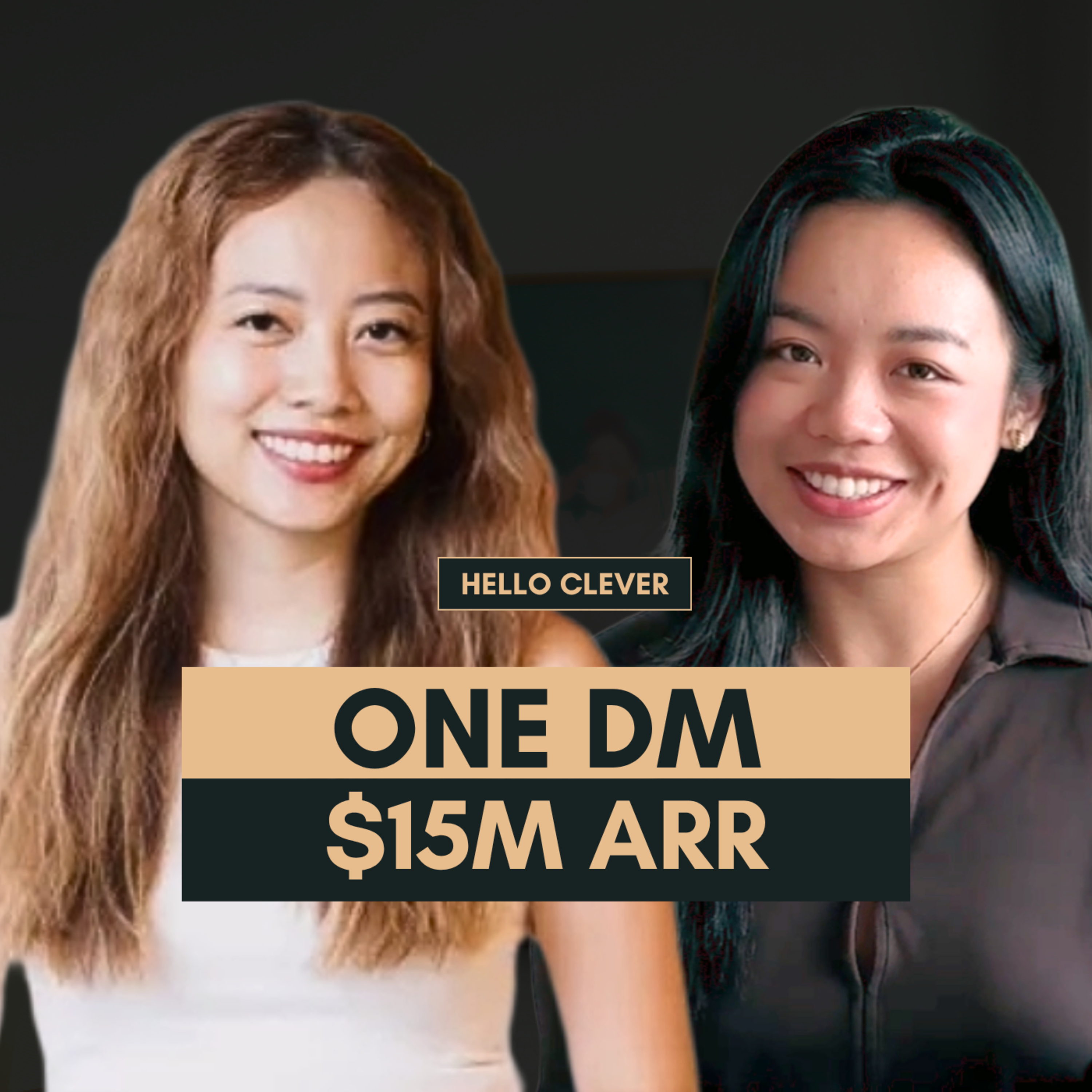 $15M ARR Fintech Founder: I Found My First Customer on Facebook | Caroline Tran, Hello Clever episode artwork