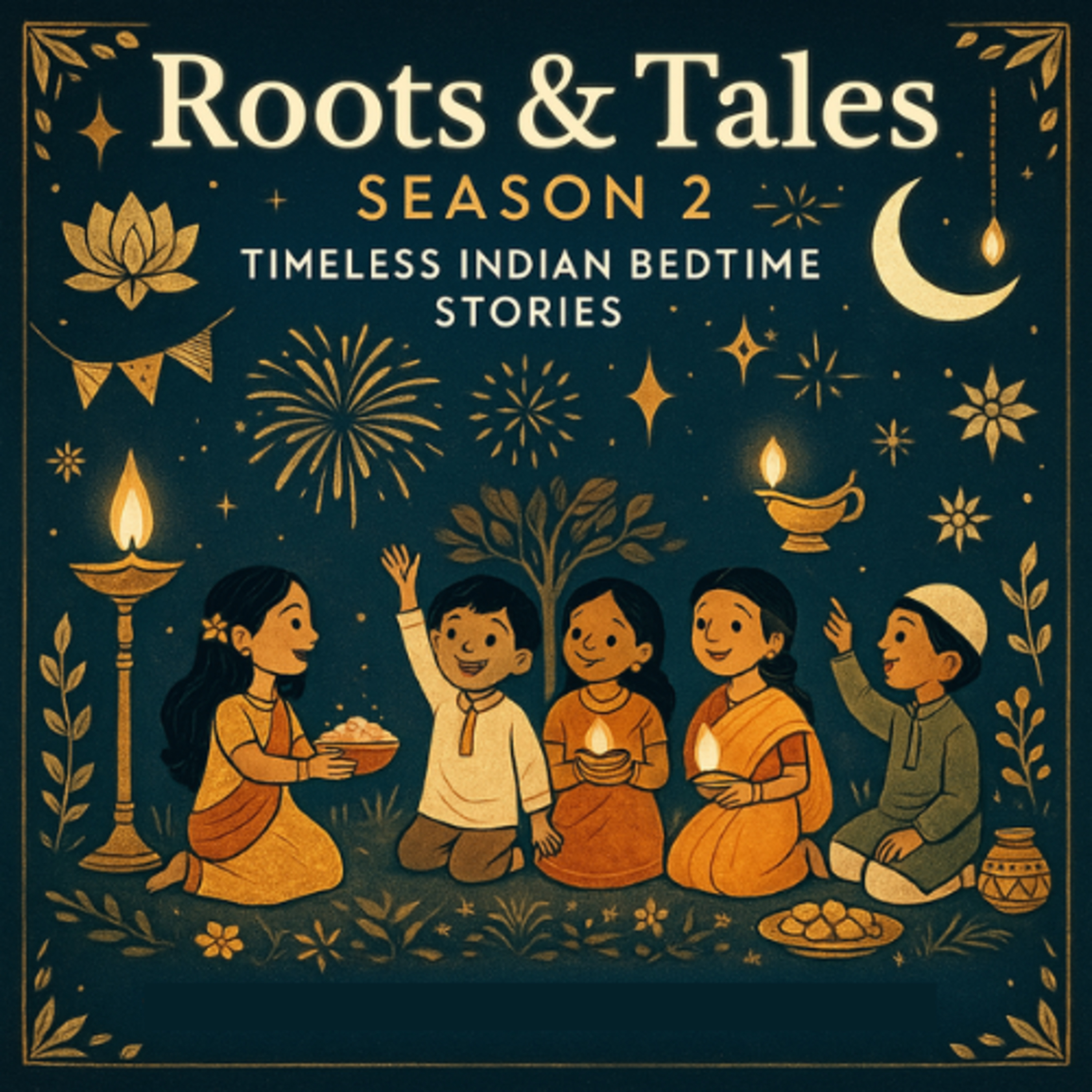 Roots and Tales: Timeless Indian Bedtime Stories