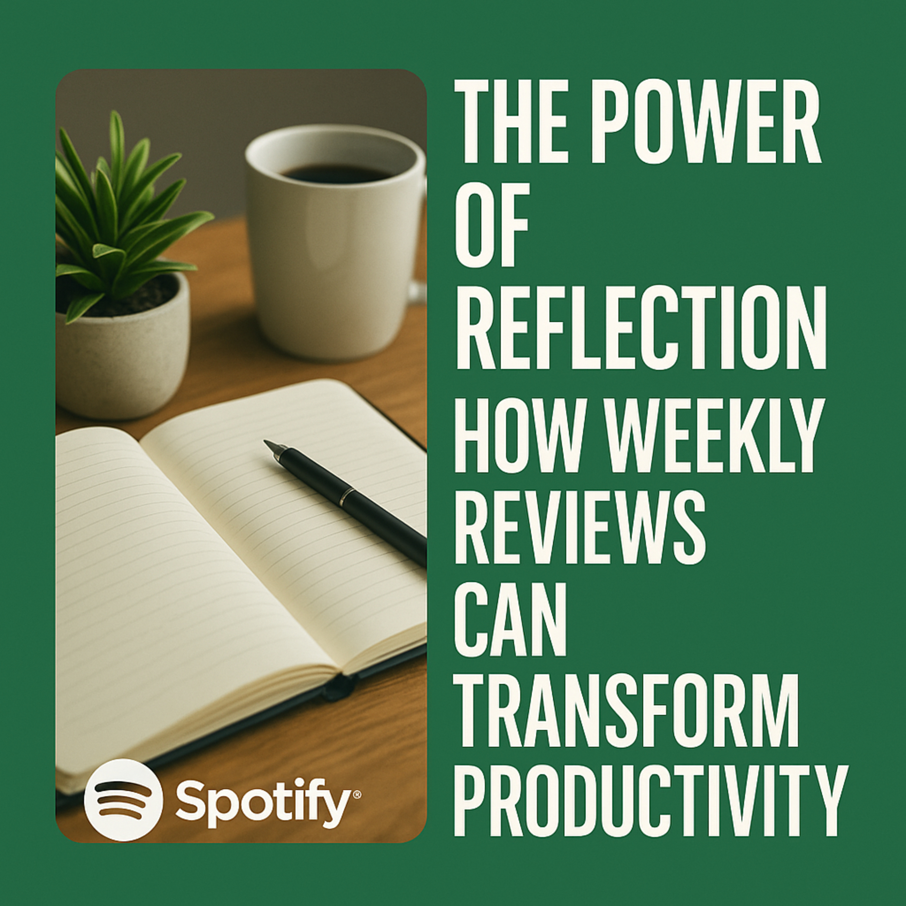 The Power of Reflection: How Weekly Reviews Can Transform Your Productivity episode artwork