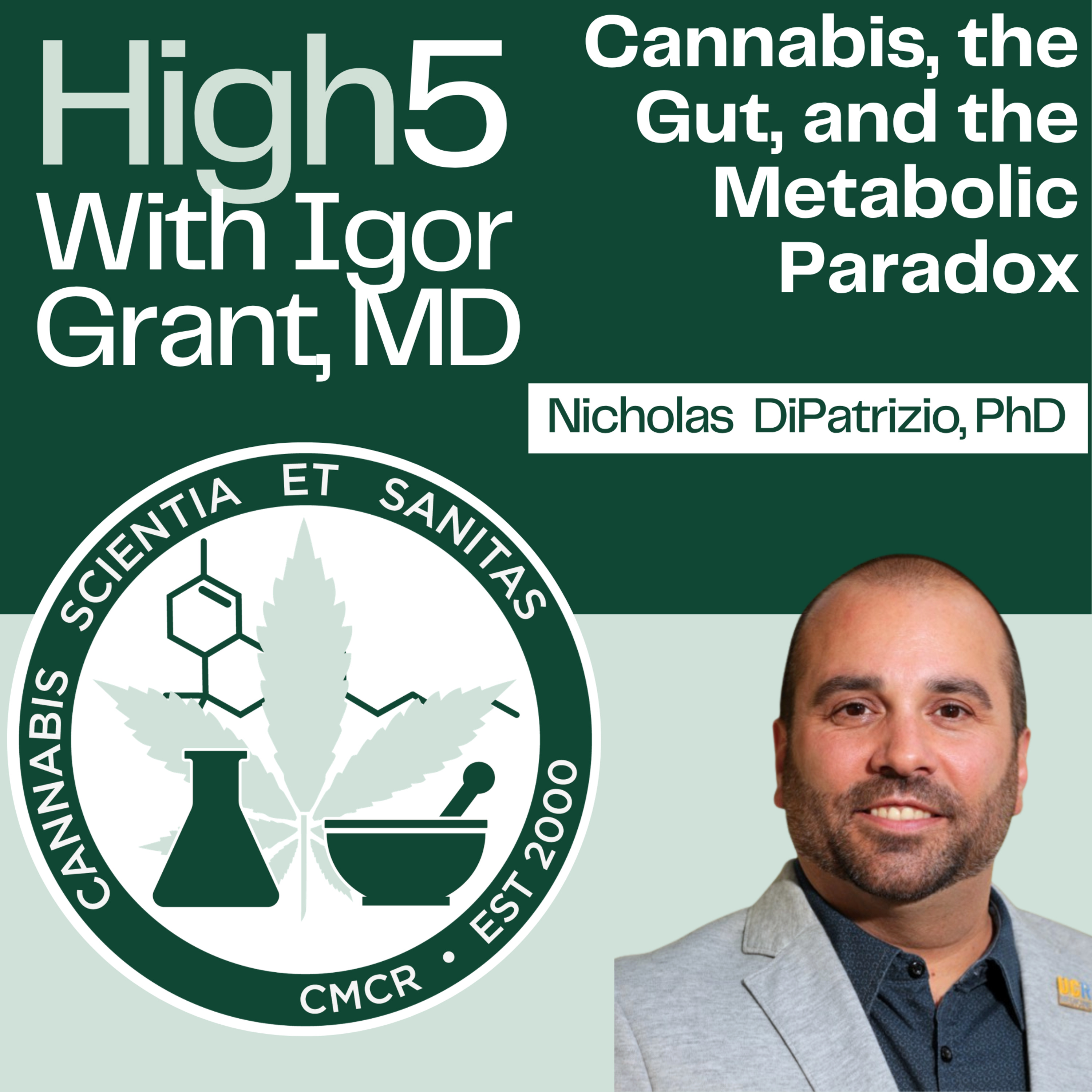Cannabis, the Gut and the Metabolic Paradox with Nicholas DiPatrizio, PhD