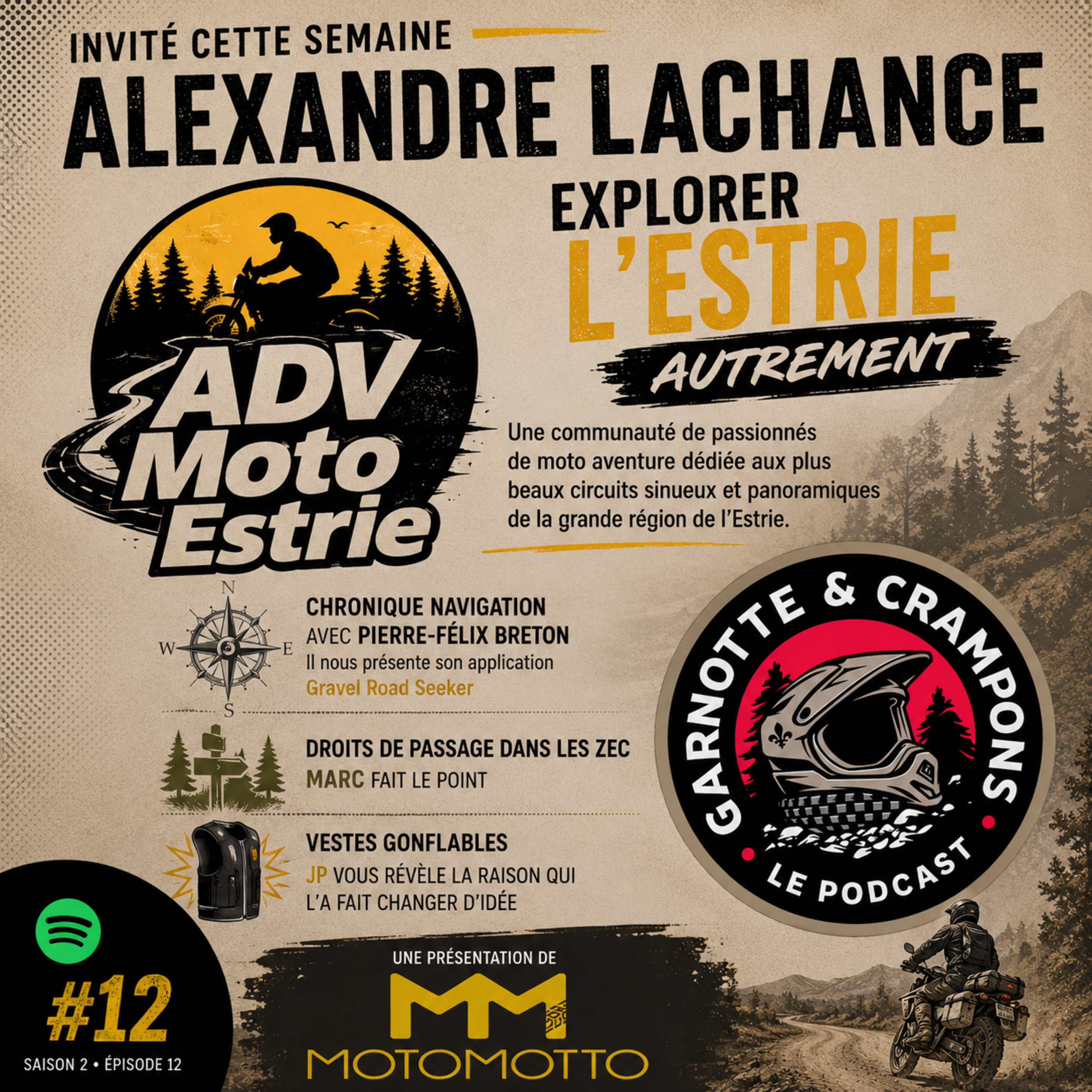 Garnotte & Crampons – Saison 2, Épisode 12 - Explorer L'Estrie Autrement episode artwork