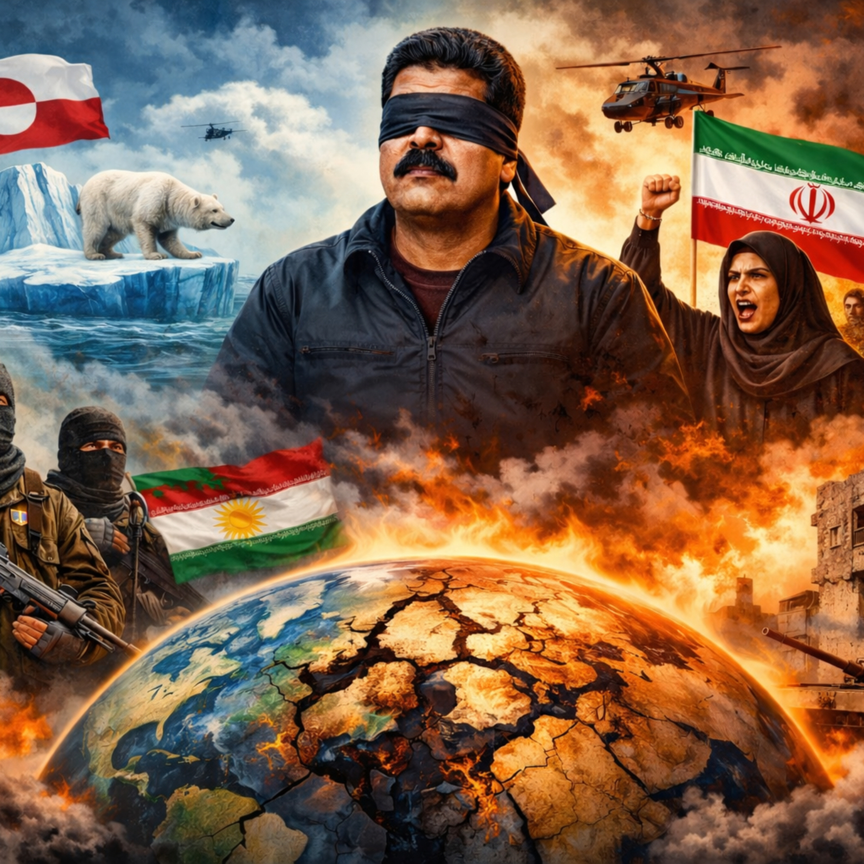 Från Venezuela via Grönland till Iran.  episode artwork