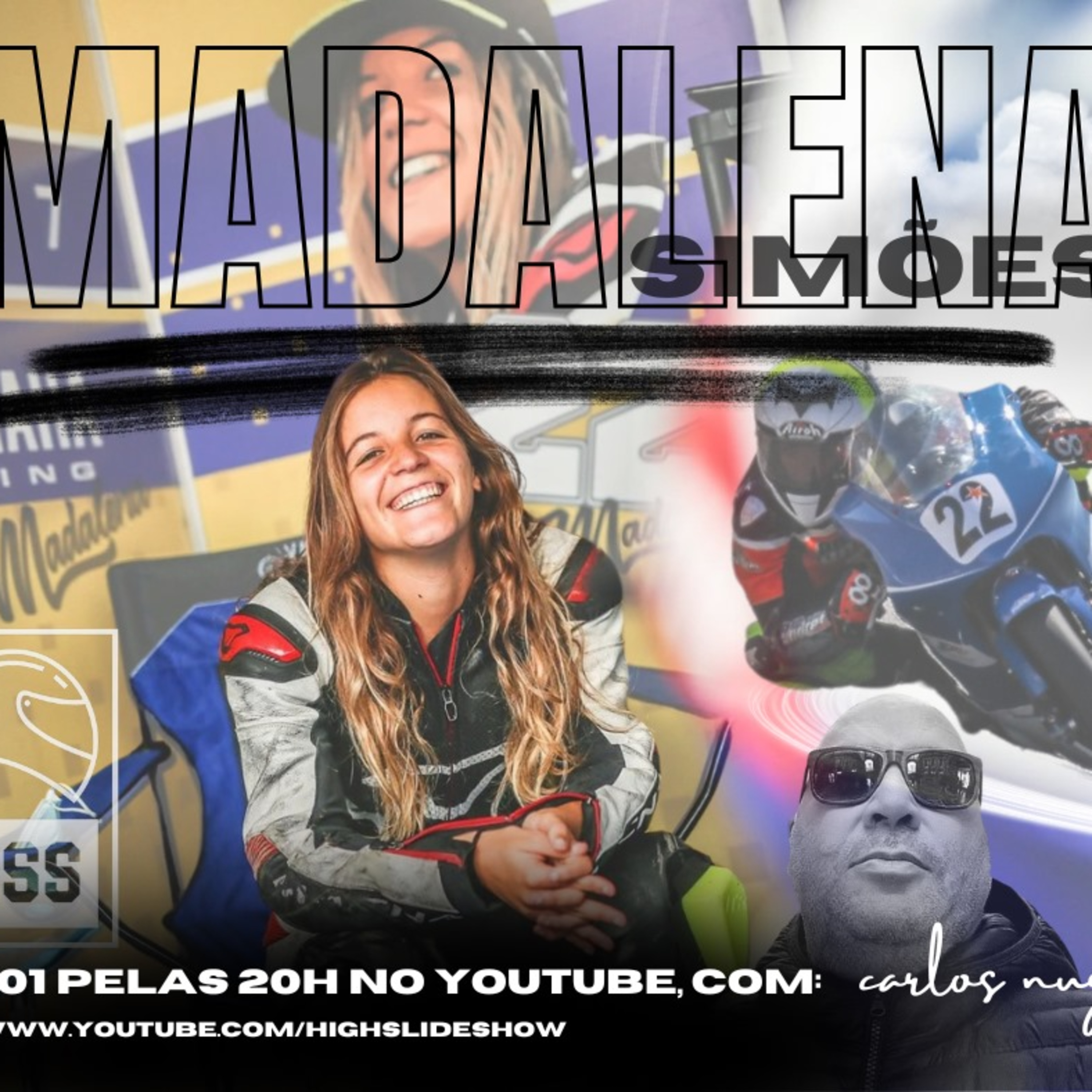 Madalena Simões #22: A Pioneira Portuguesa no Campeonato Mundial Feminino de Motociclismo episode artwork