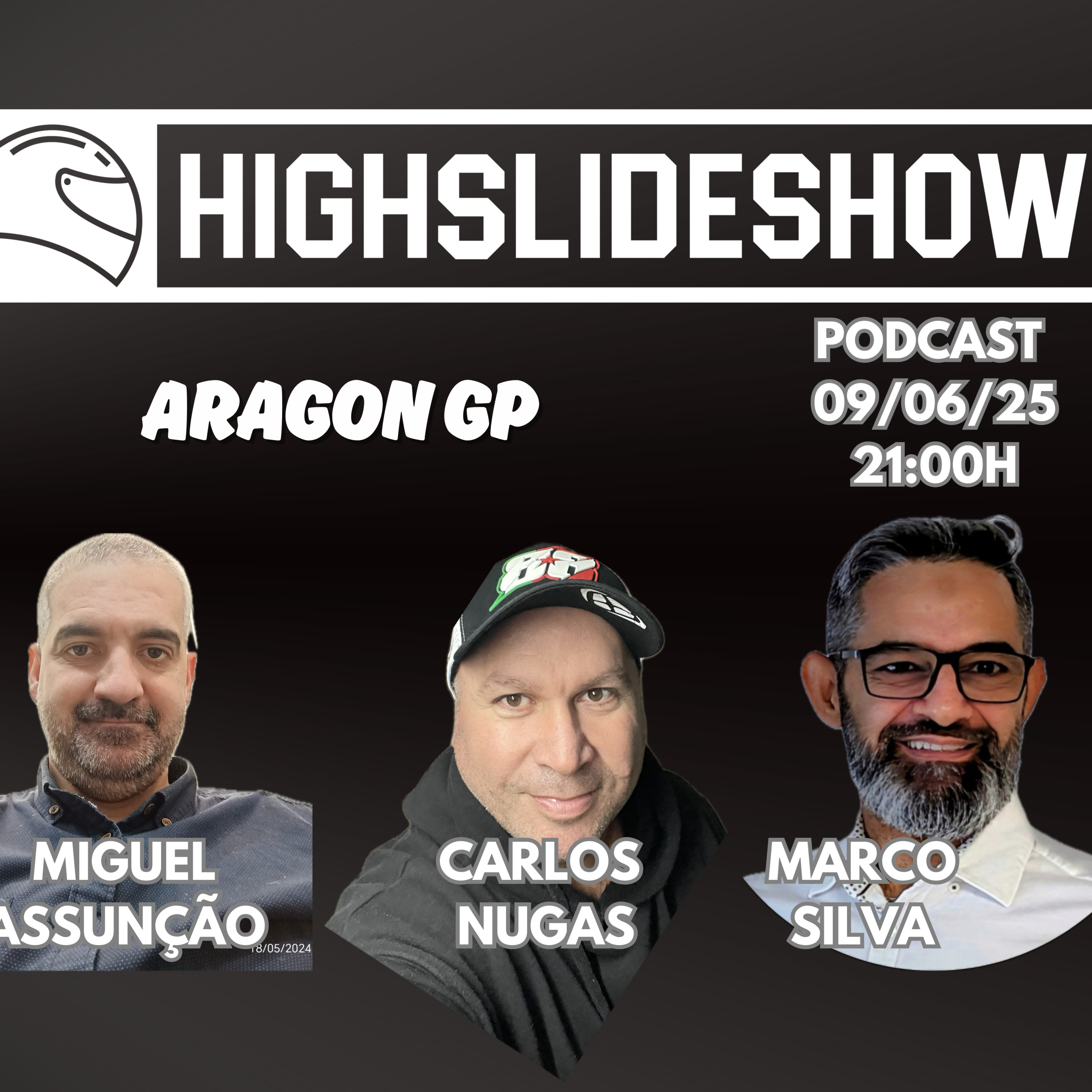 🏁 GP de Aragão | Márquez domina, Diogo Moreira brilha e David Muñoz vence! | HighSlide Show episode artwork