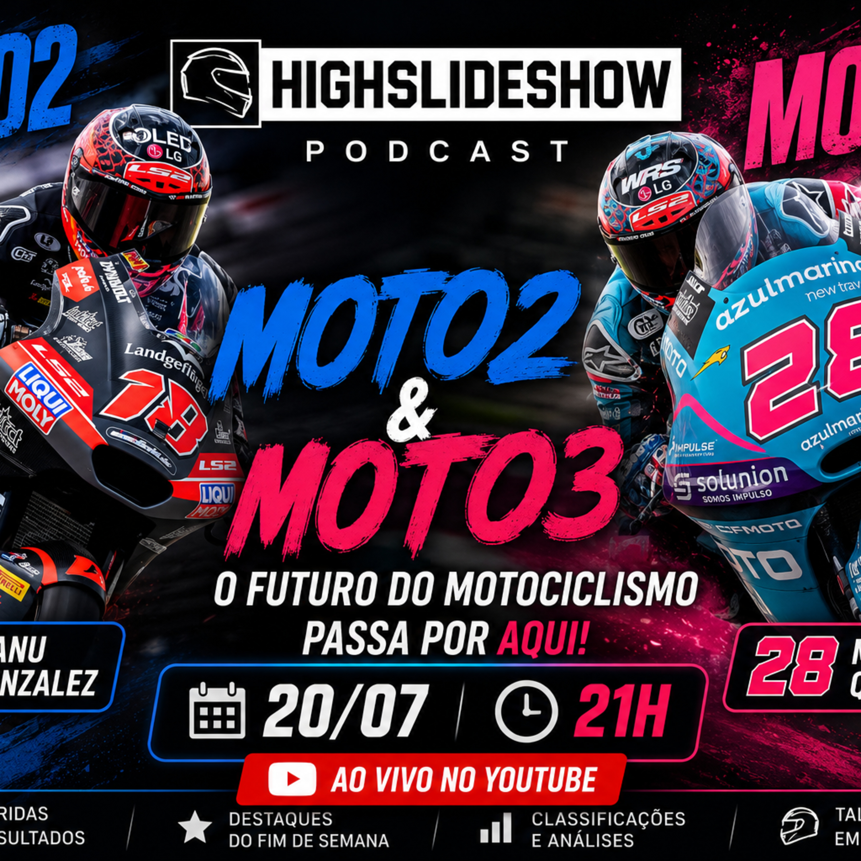 🏁 MOTO2 & MOTO3: O FUTURO DA MOTOGP! 🔥 episode artwork