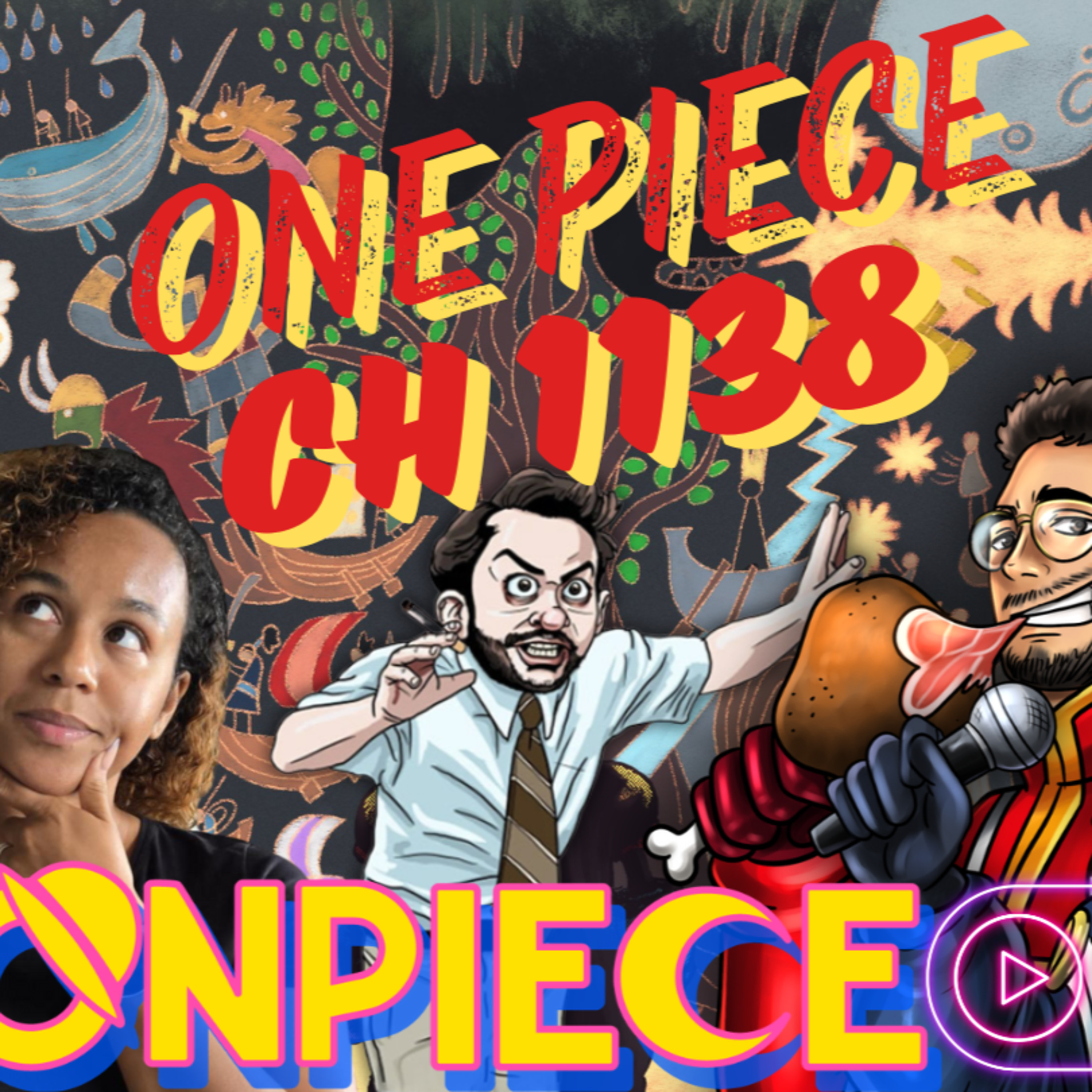 WACCED OUT MURALS! One Piece Chapter 1138 w/ @itsanimel & @MattLeonetti  | Moon Piece Live