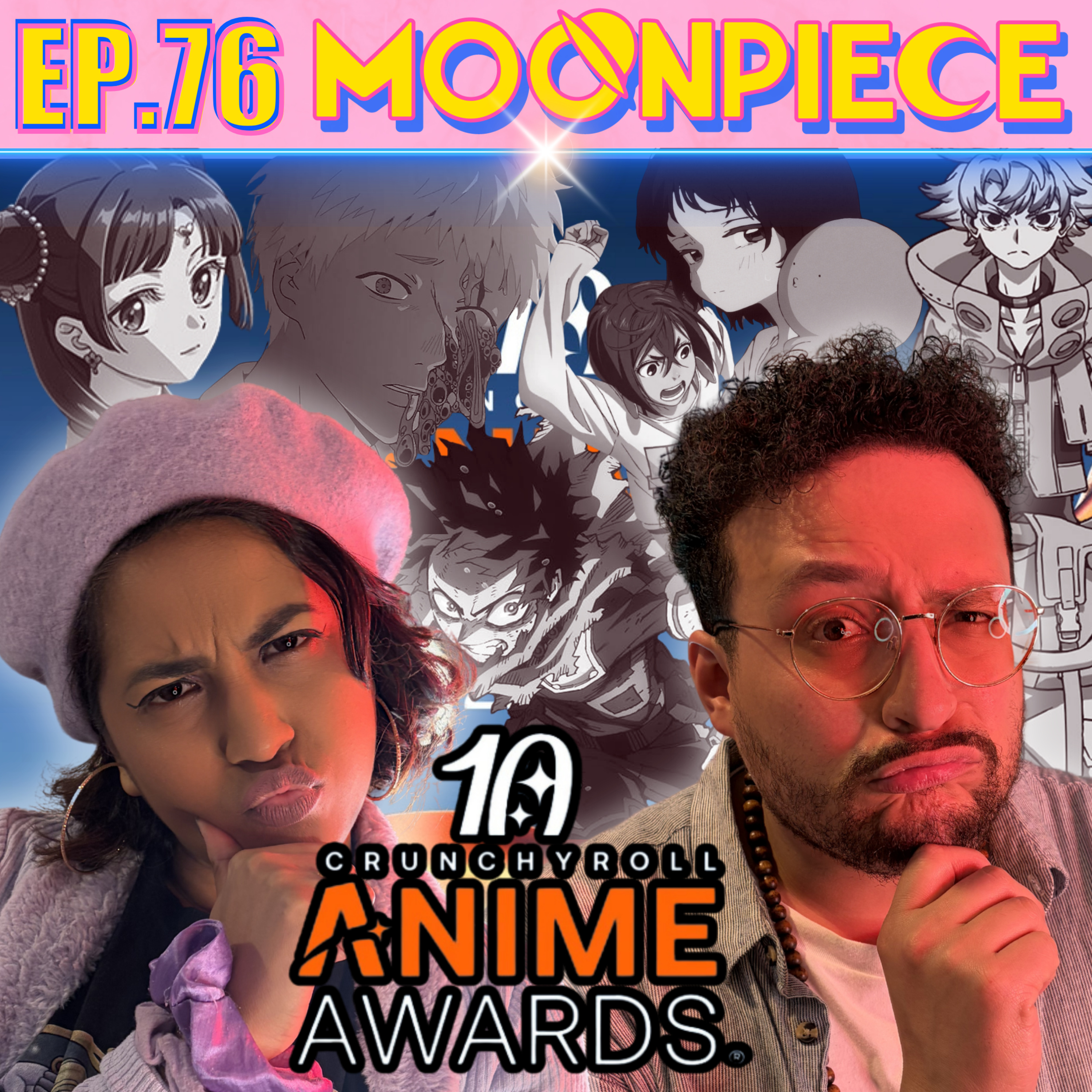 Our 2026 Crunchyroll Anime Awards Picks | Moon Piece Podcast #76 episode artwork