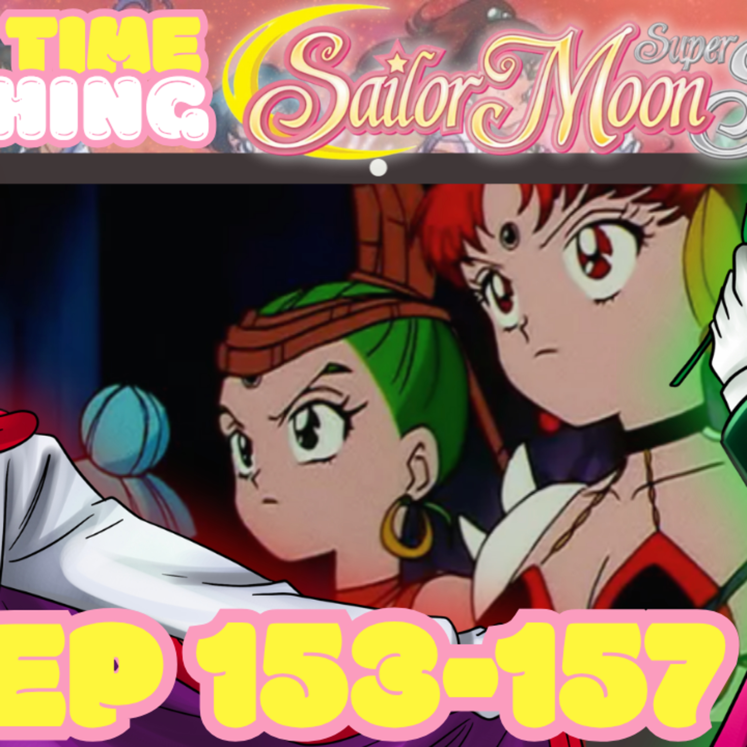 BOO THE QUARTET! Sailor Moon SuperS Ep.153 - 157 Reaction! | First Time Watching episode artwork