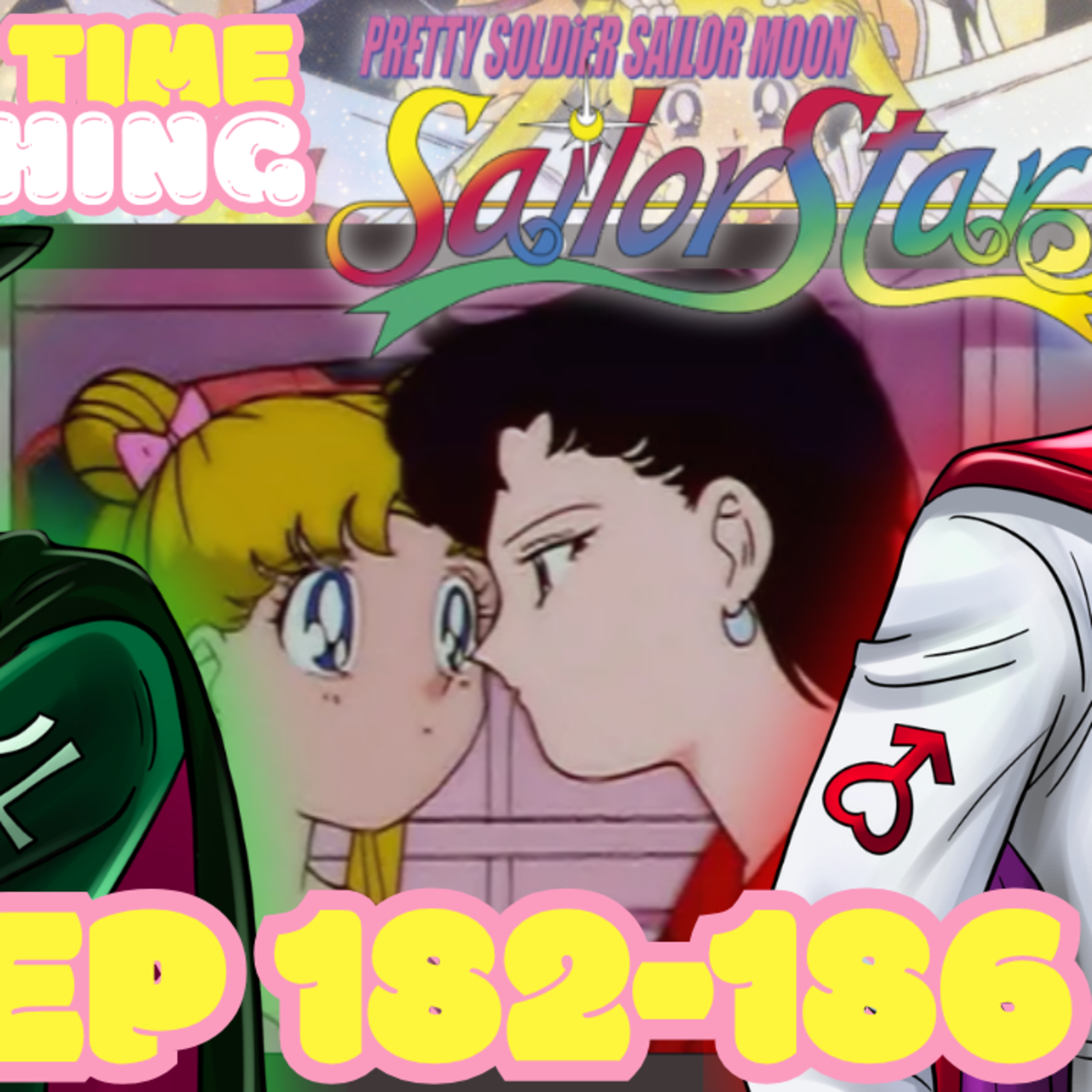 EFF THEM KIDS AGAIN?! Sailor Moon Sailor Stars Ep.182 - 186 Reaction! | First Time Watching