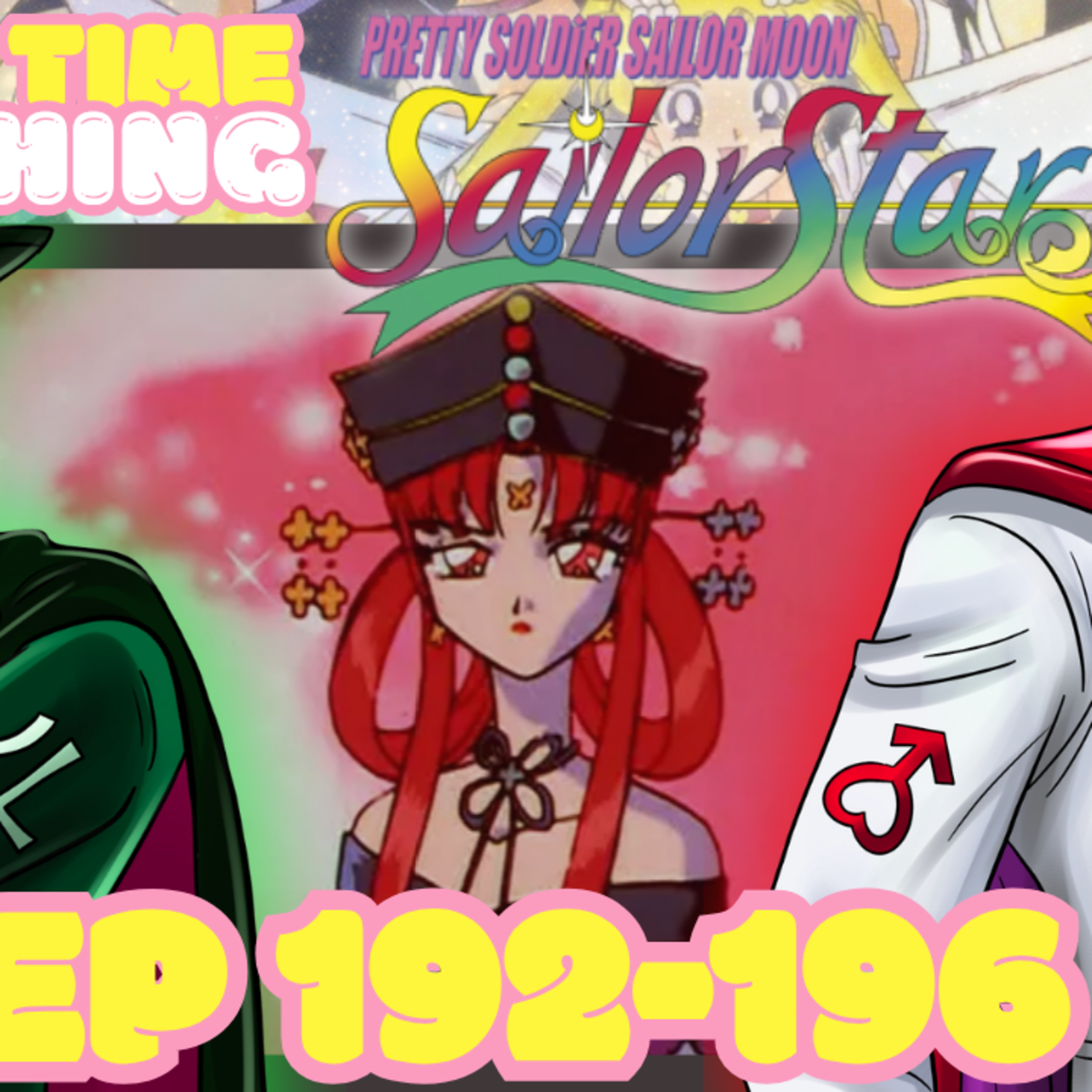THE GREAT KEYBLADE WAR! Sailor Moon Sailor Stars Ep.192 - 196 Reaction! | First Time Watching episode artwork