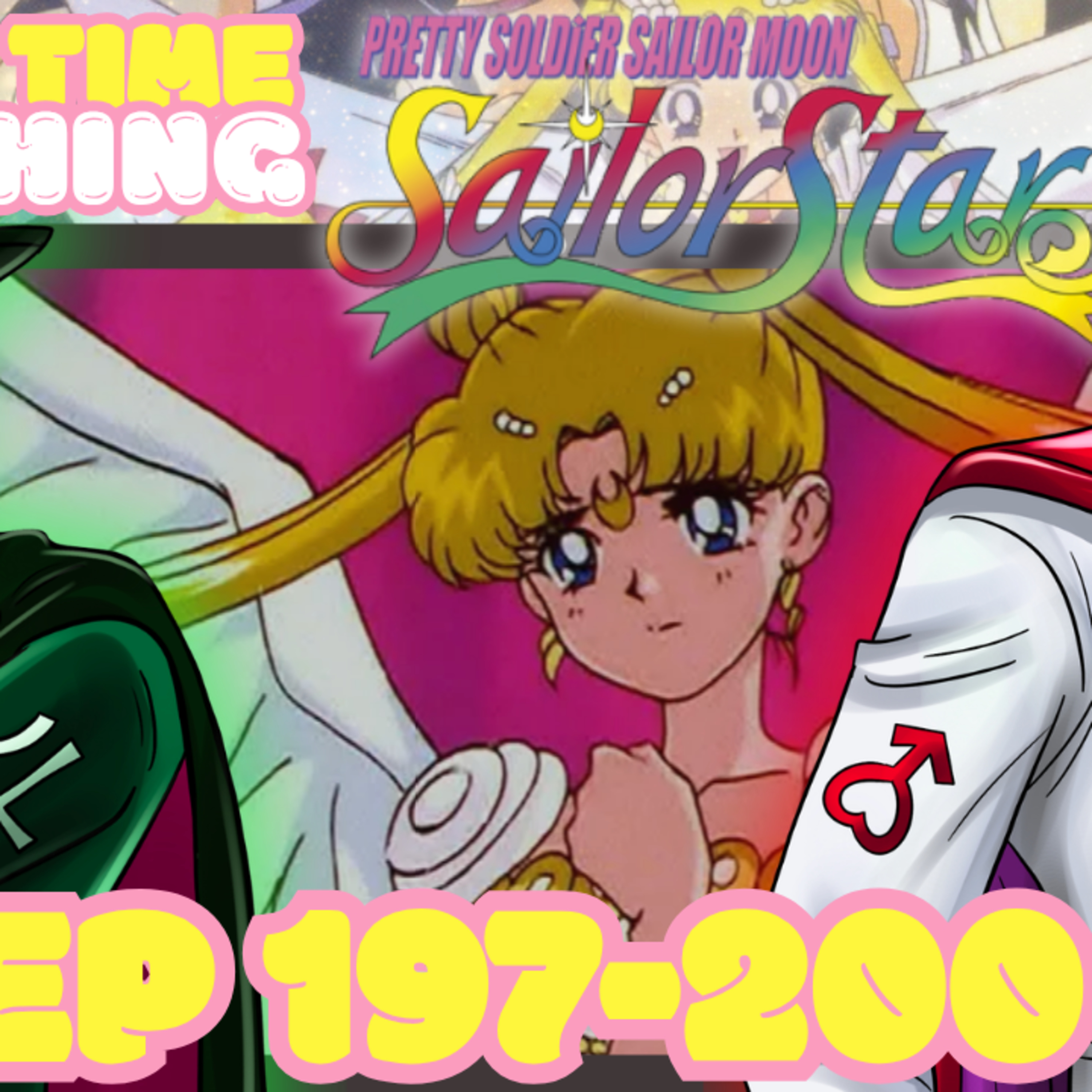 THE END! Sailor Moon Sailor Stars Ep.197 - 200 Reaction! | First Time Watching episode artwork