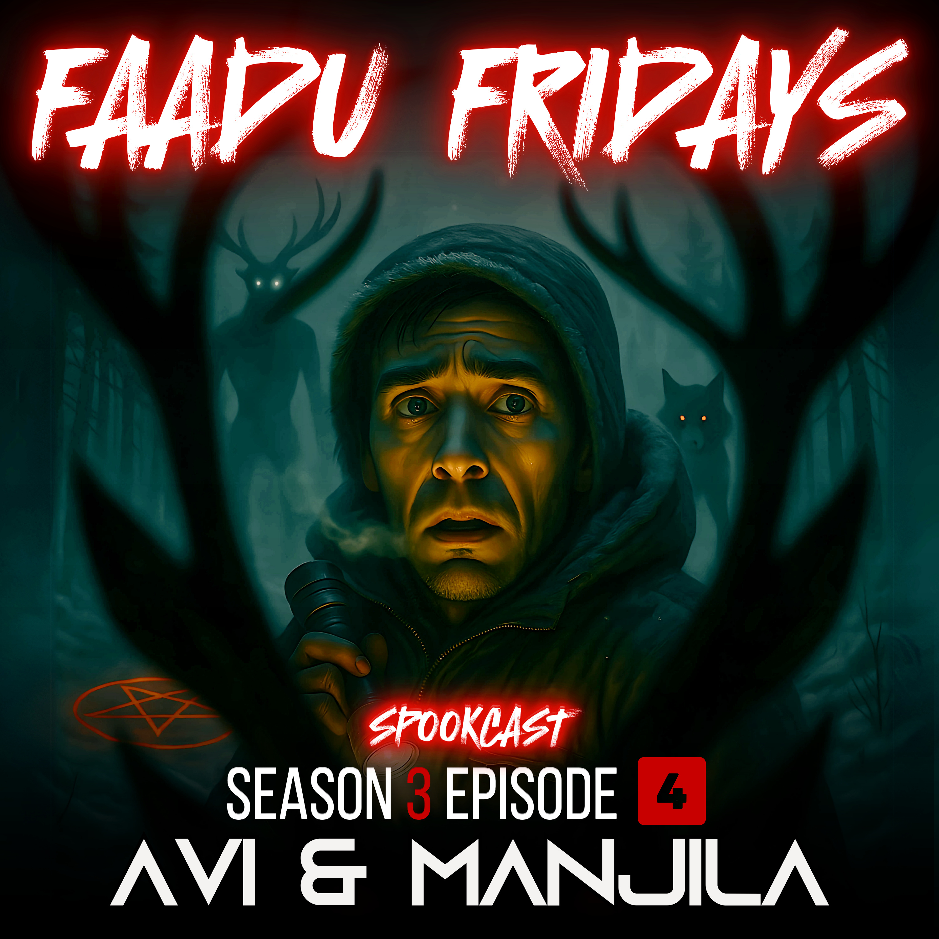 2 Creepy horror stories - Wendigo & Skinwalker - FAADU FRIDAYS Ep26 | Hindi Horror Story