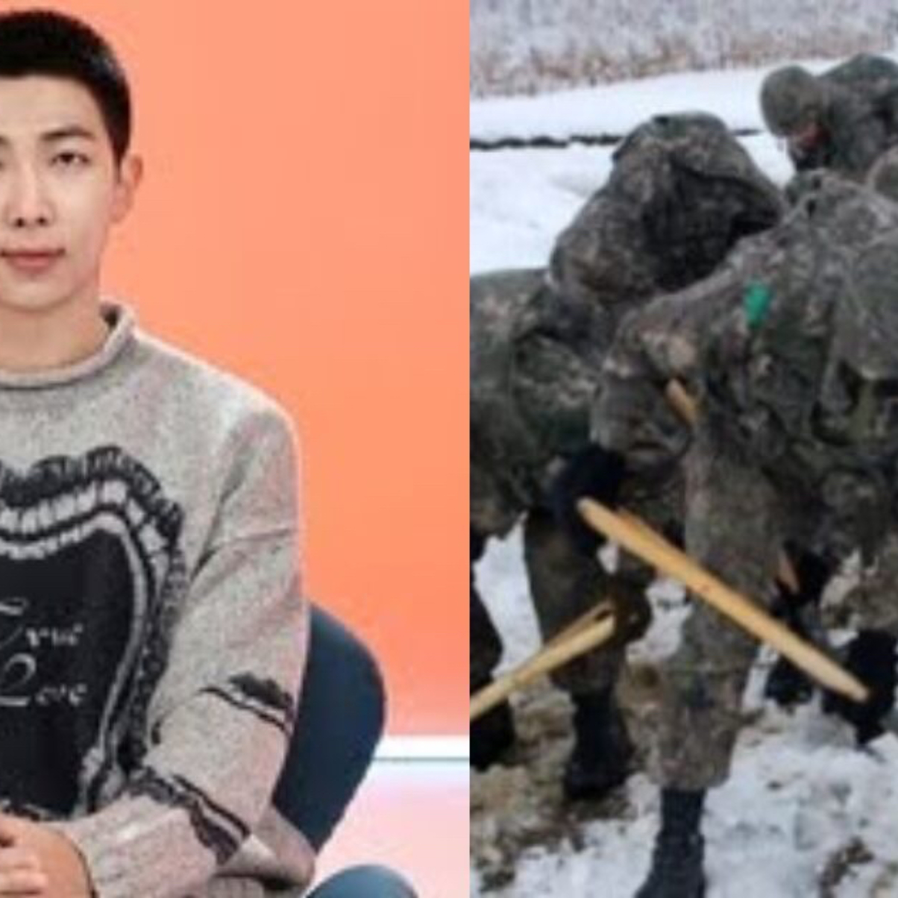 BTS’s RM Clarifies Misunderstanding Regarding His Snow-Shoveling Instagram Story