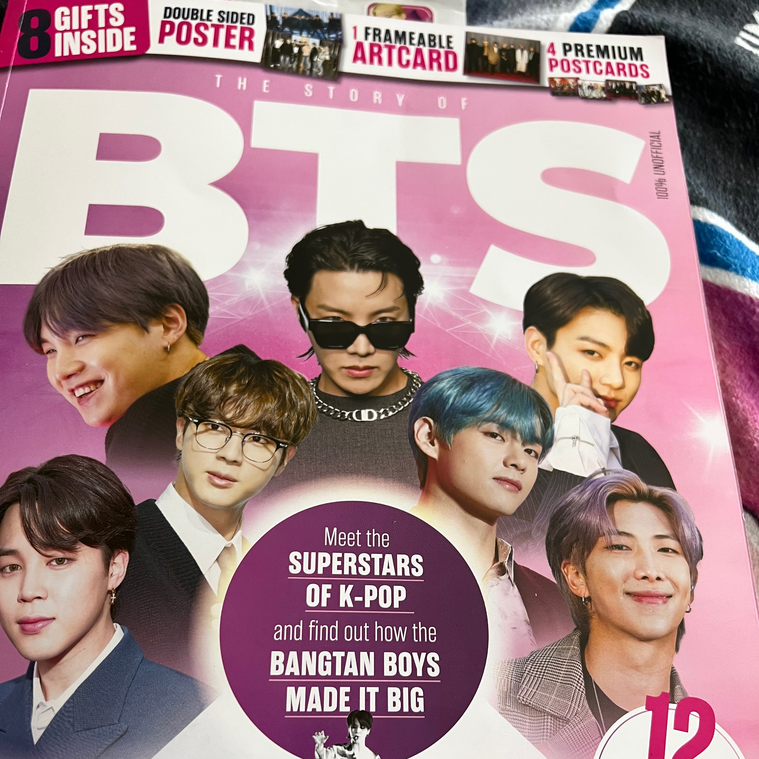 Part 2: I am reading the magazine of The Story Of BTS