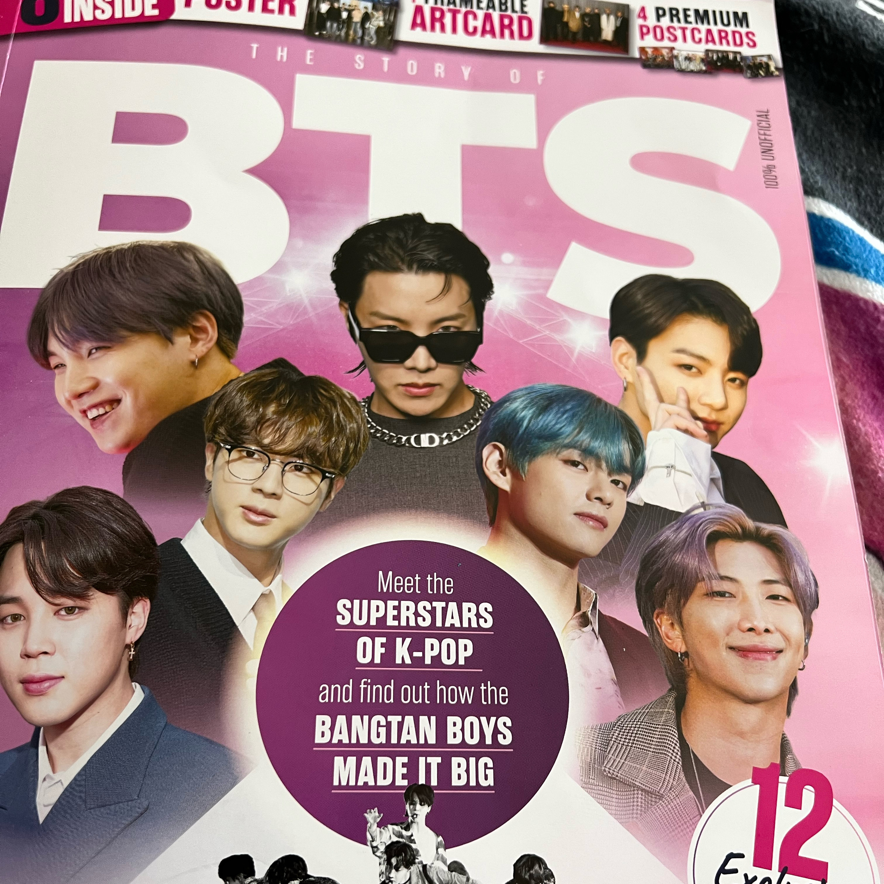 I am going to continue reading the magazine of The Story Of BTS page 93
