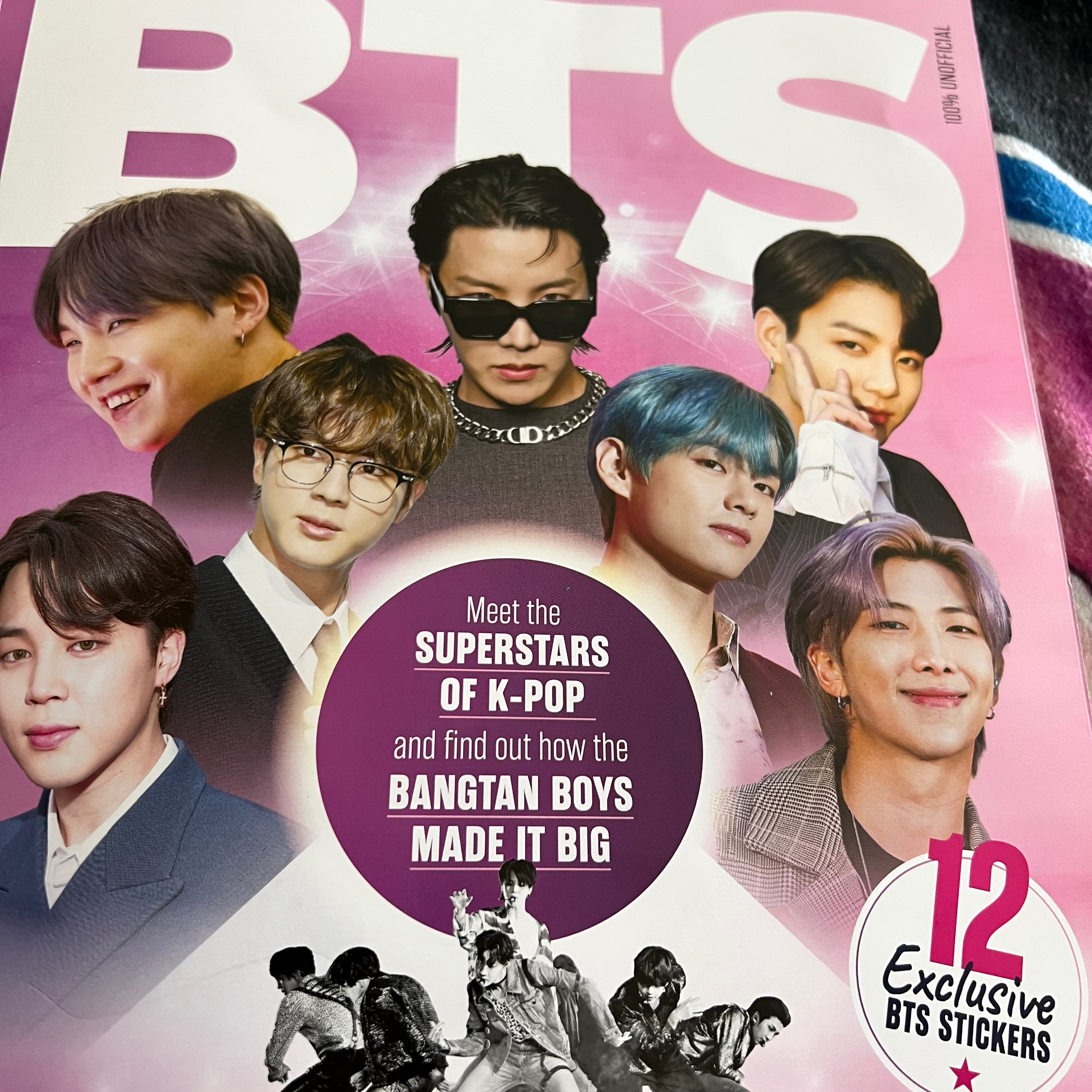 The Story Of BTS magazine page 128