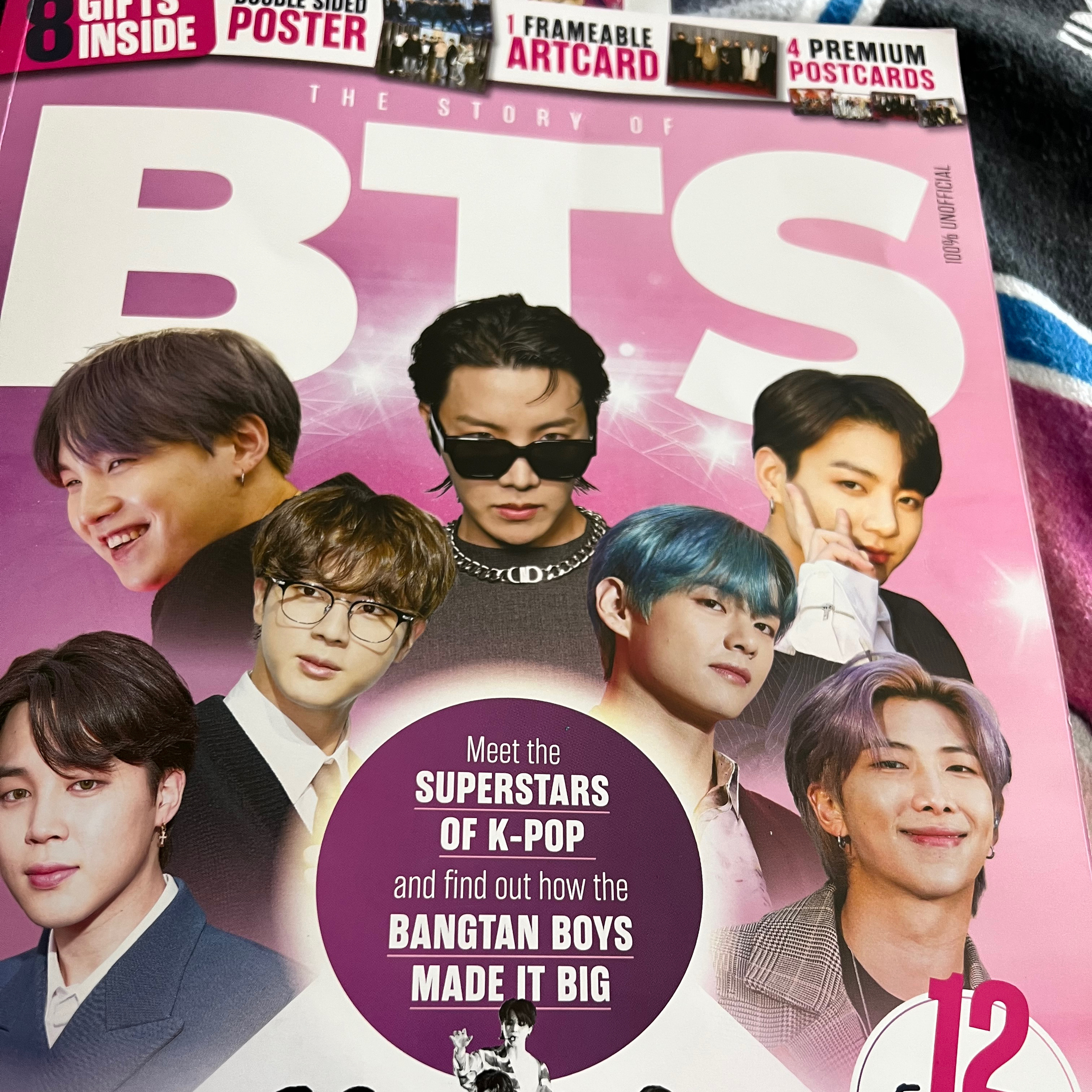 The last one reading time hour of The Story Of BTS magazine
