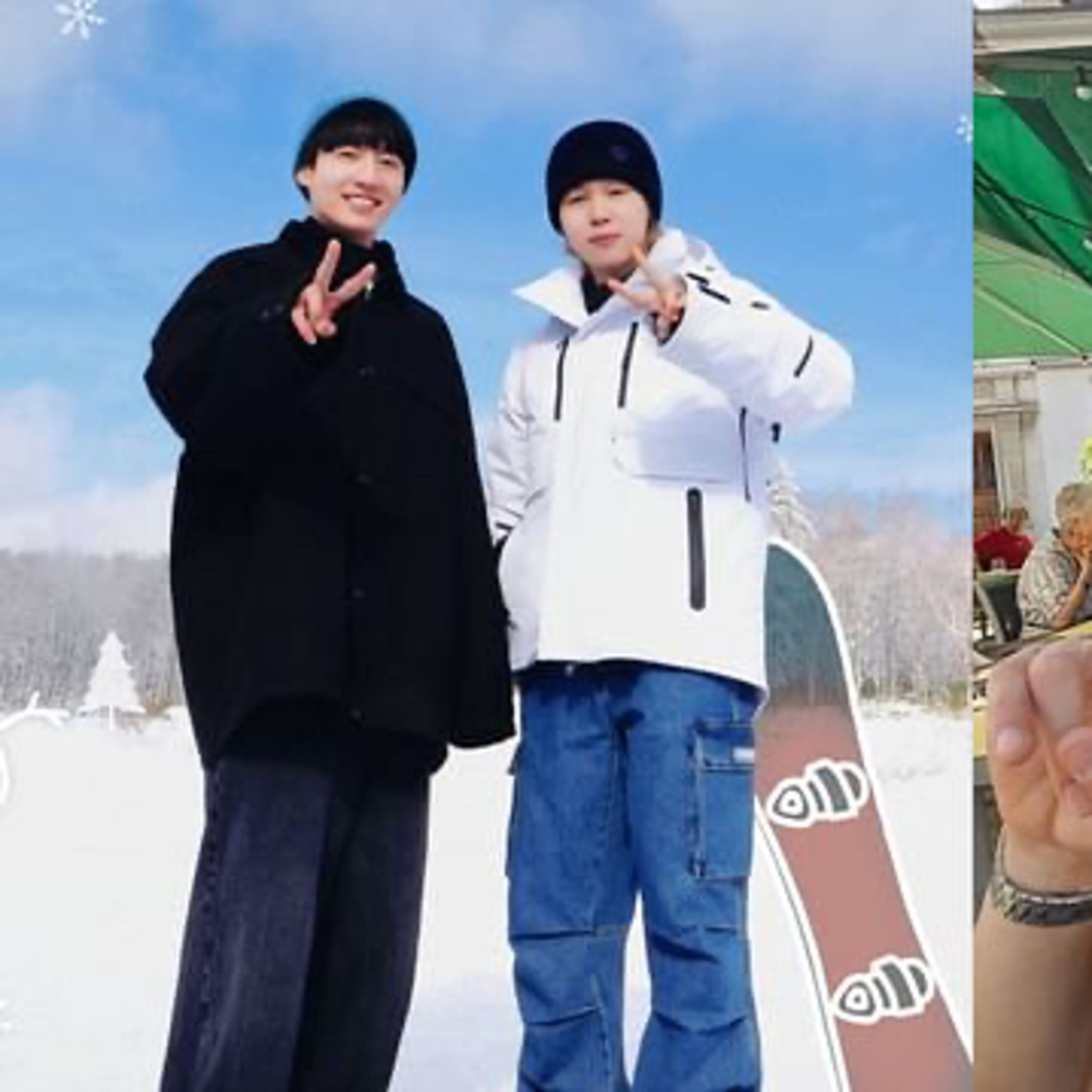 Are You Sure?! Part 2 feature RM leader Switzerland and Jimin and JungKook travel show